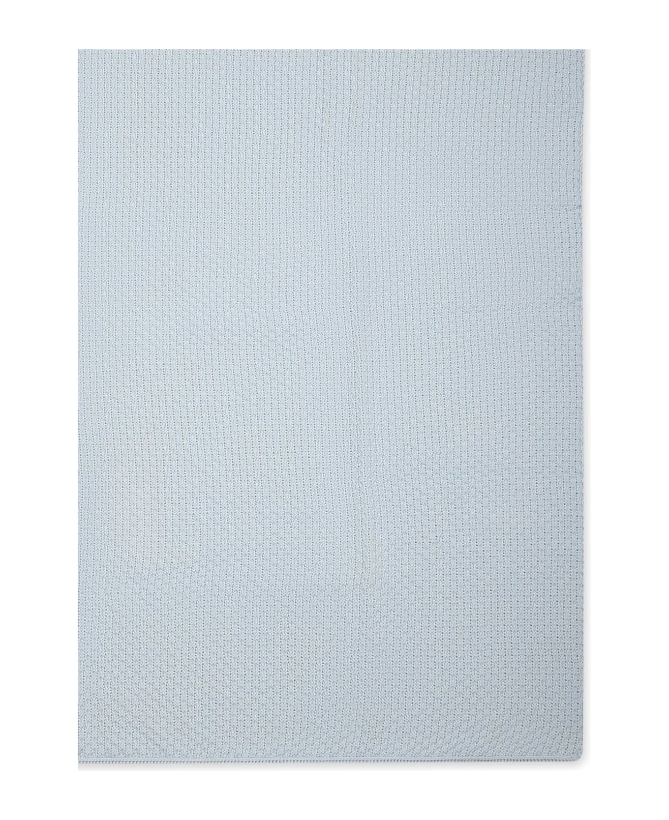 Little Bear Light Blue Blanket For Baby Boy - Light Blue