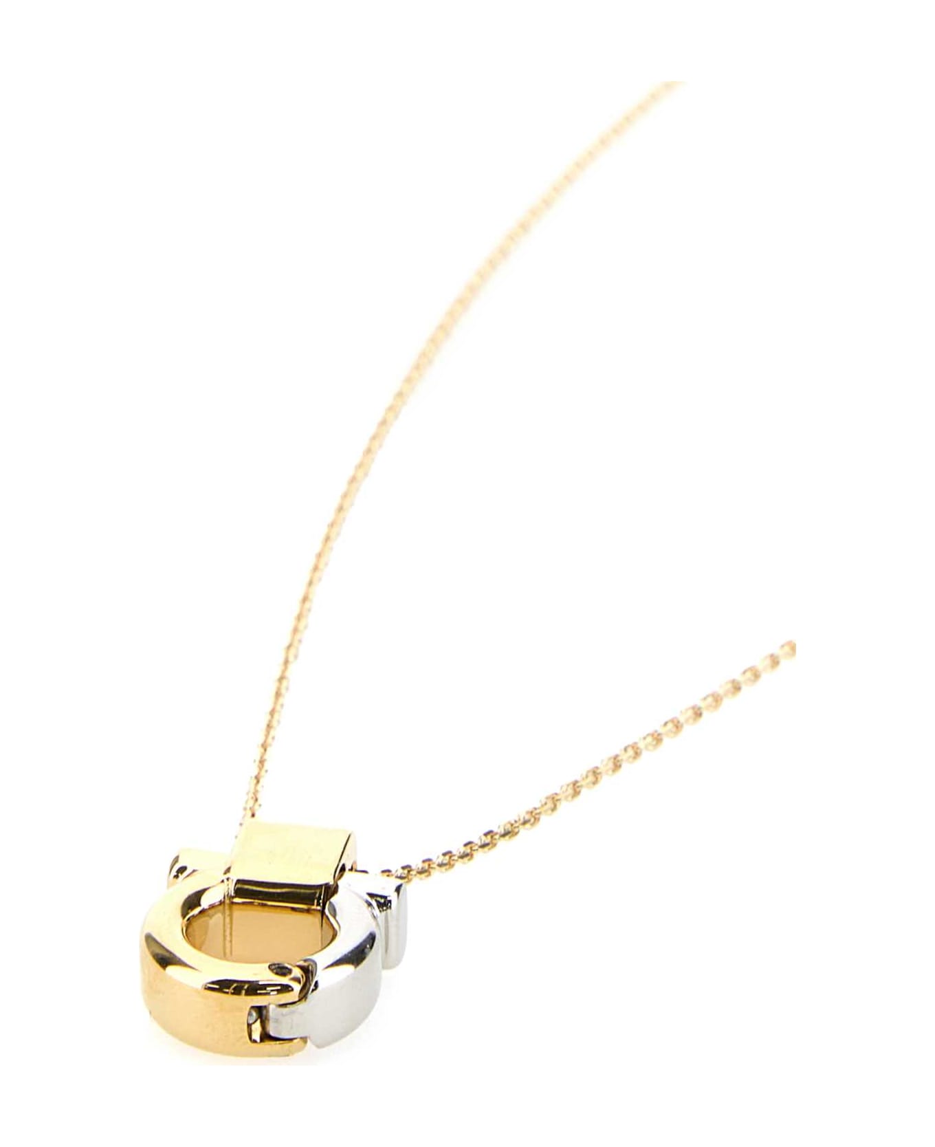 Ferragamo Gold Metal Necklace - PALLADIOORO
