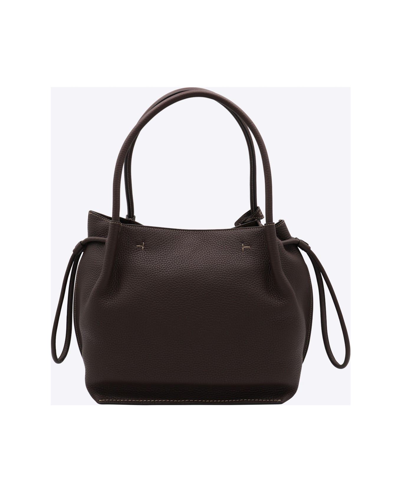 Tod
s Dark Brown Leather Totes - MARRONE AFRICA