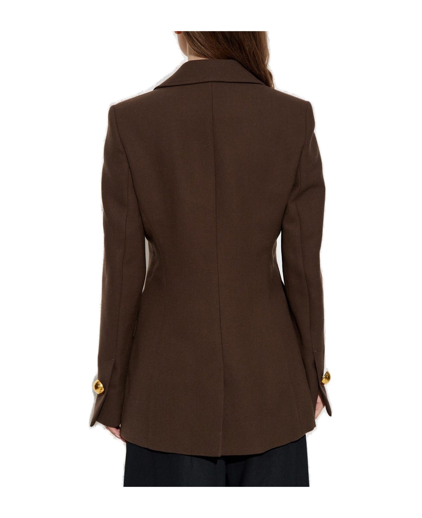 Ami Alexandre Mattiussi Single-breasted Tailored Blazer - BROWN