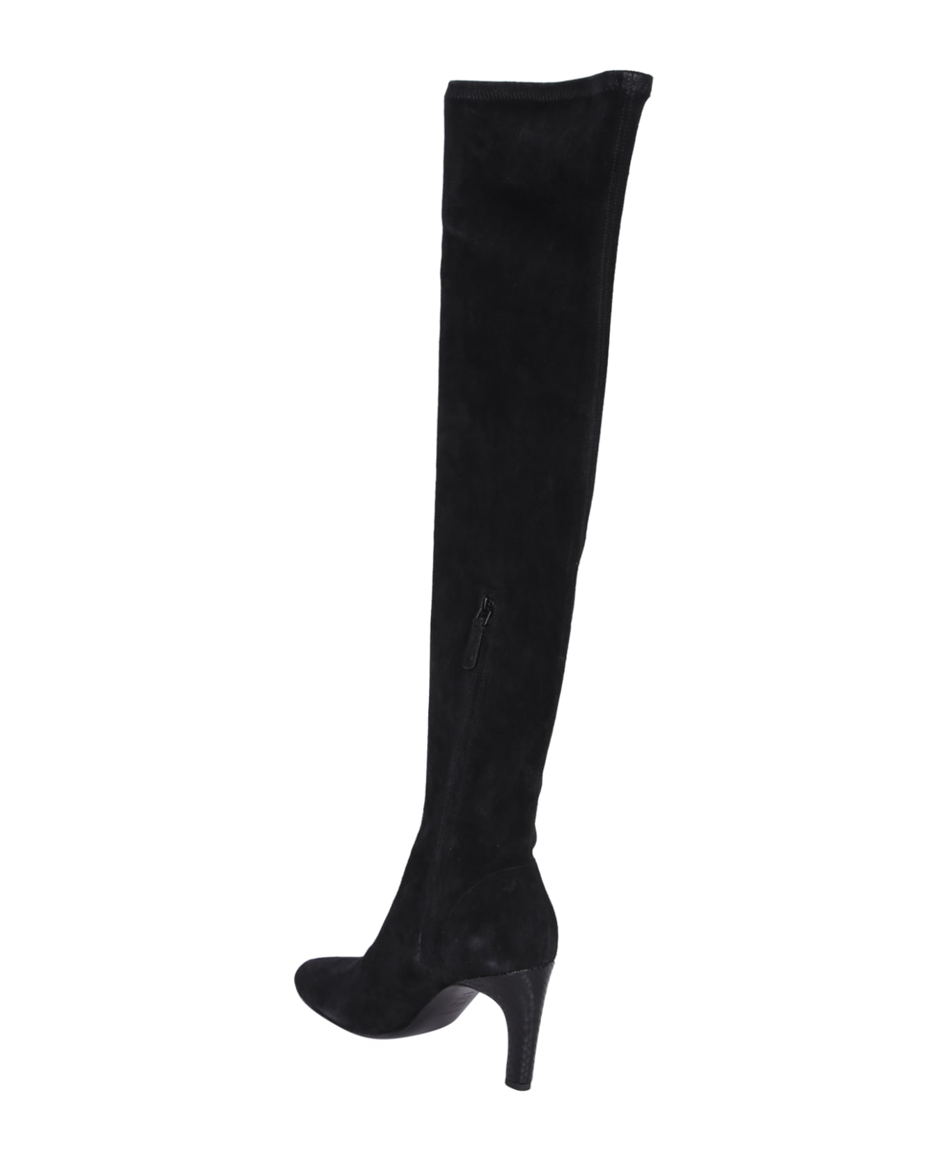 Tory Burch Over The Knee Boots - Black