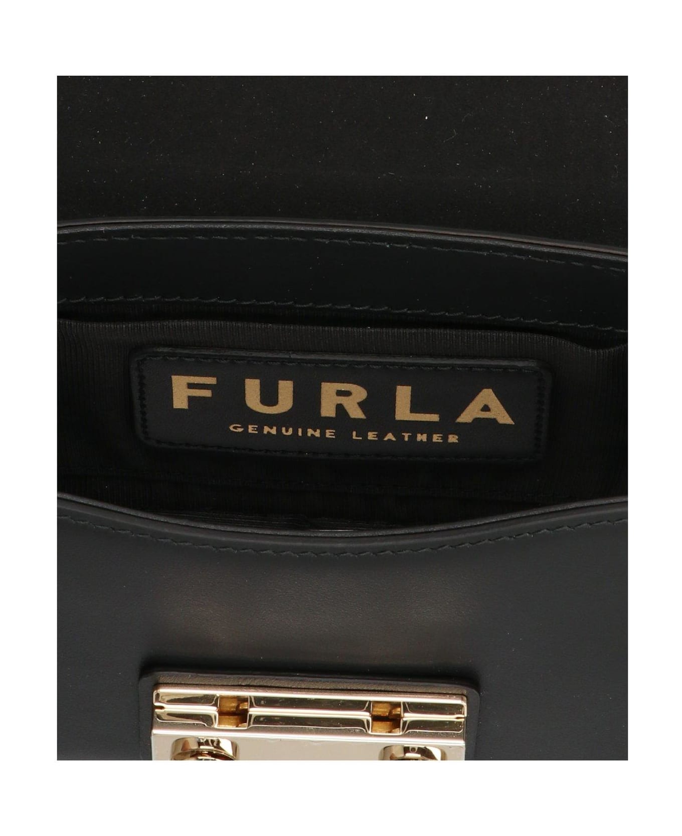 Furla Metropolis Mini Shoulder Bag - Nero ショルダーバッグ