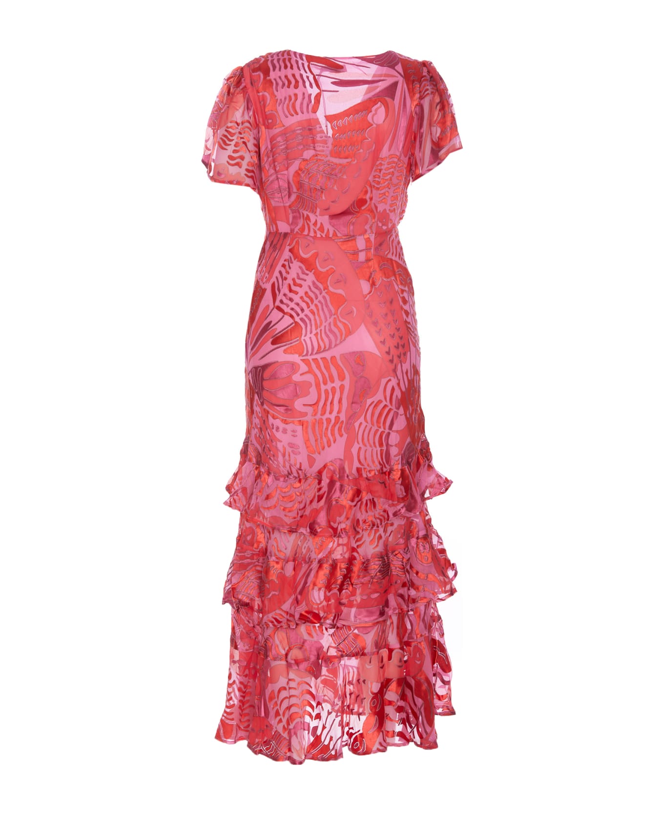 RIXO Dress - Pink