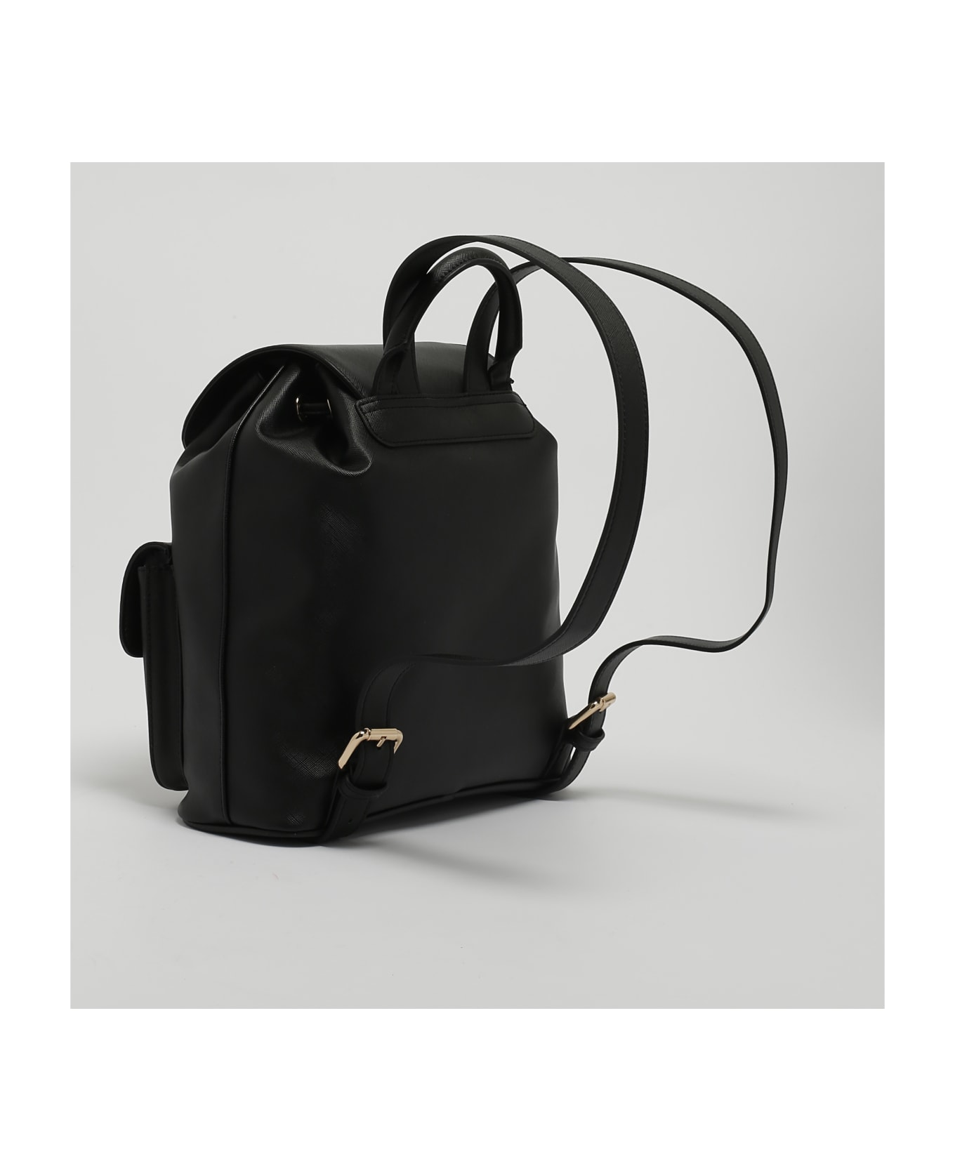 TwinSet Poliuretano Backpack - NERO バックパック