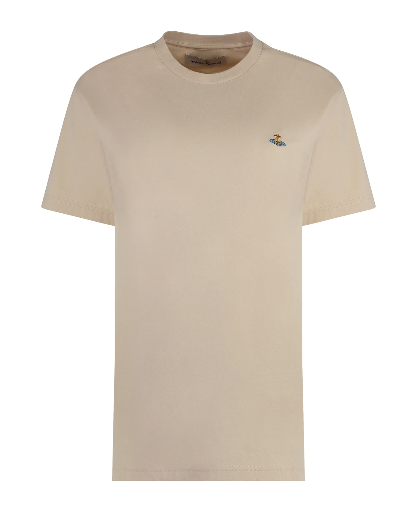 Vivienne Westwood Cotton Crew-neck T-shirt - Beige
