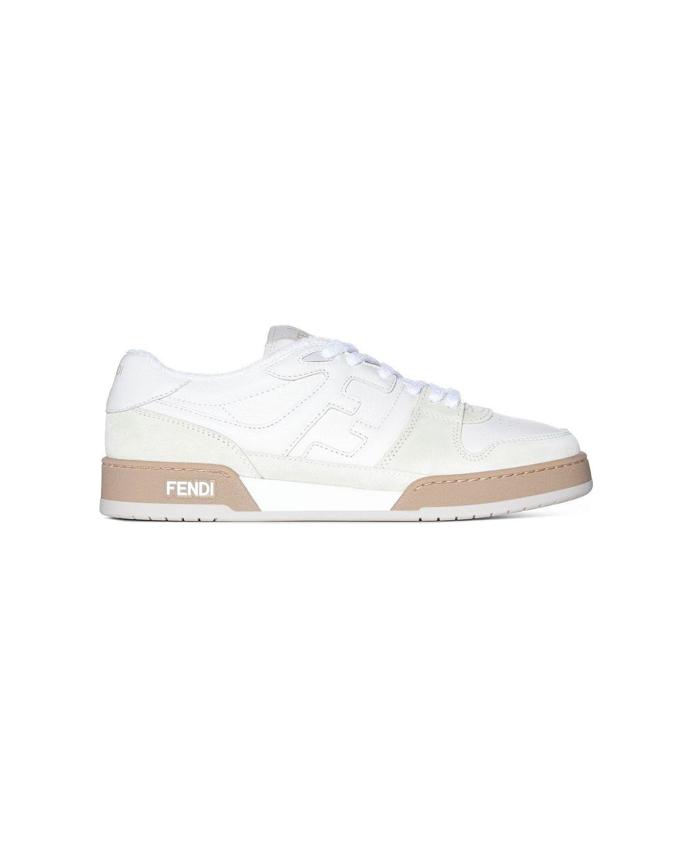 Fendi Match Lace-up Sneakers - Ice+bianco fendi+ice