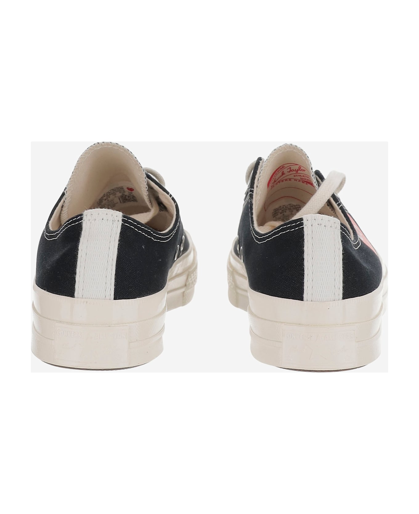 Comme des Garçons Play Comme Des Garçons X Converse Canvas Sneakers - Black
