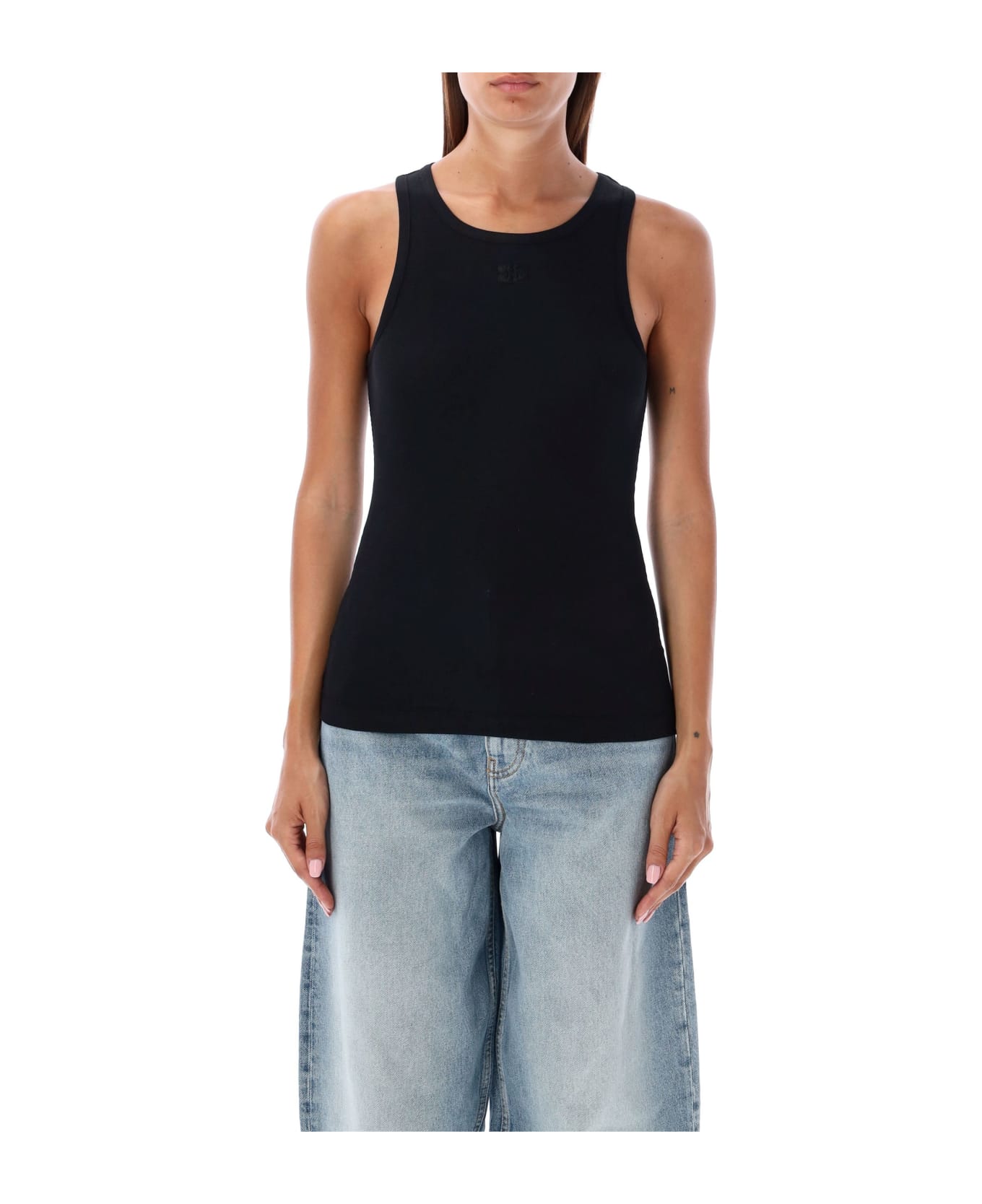 Ganni Tank Top - BALCK