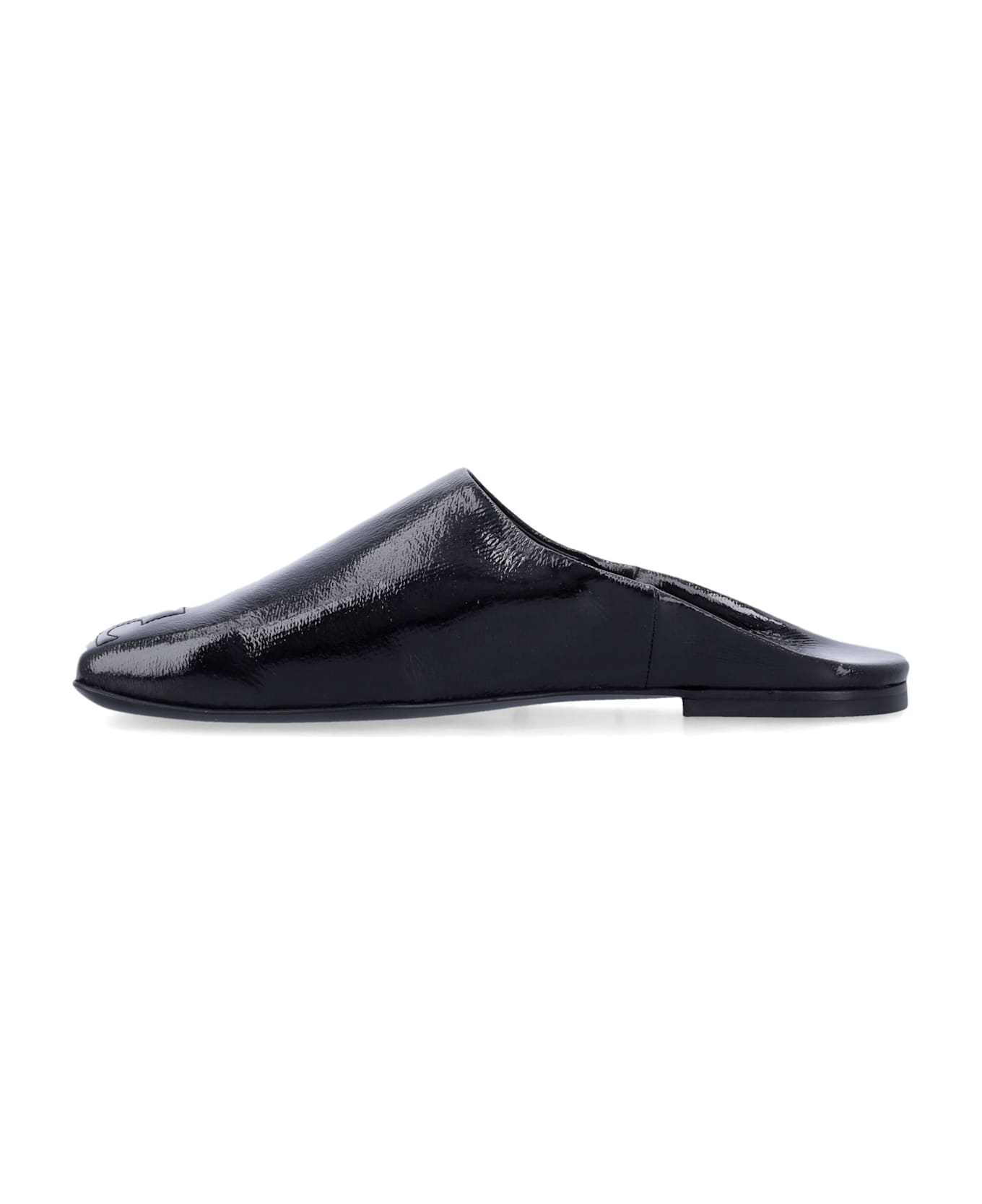 Courrèges Heritage Shadow Mule - BLACK
