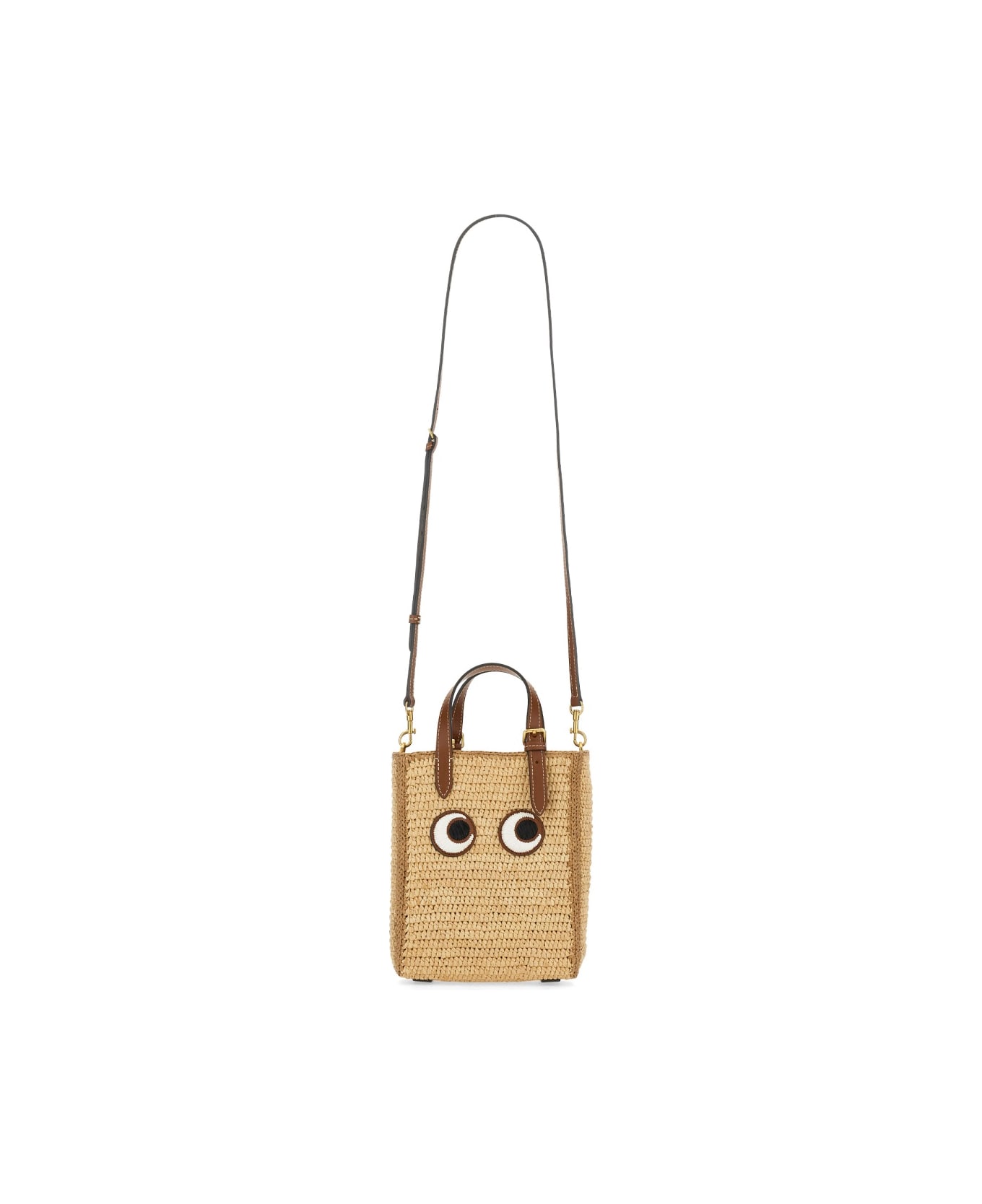 Anya Hindmarch "eyes" Tote Bag - BEIGE