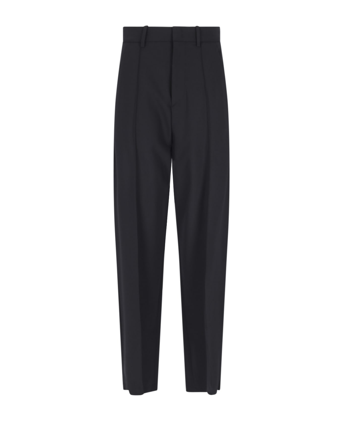 Isabel Marant Pleated Tailored Trousers - Black