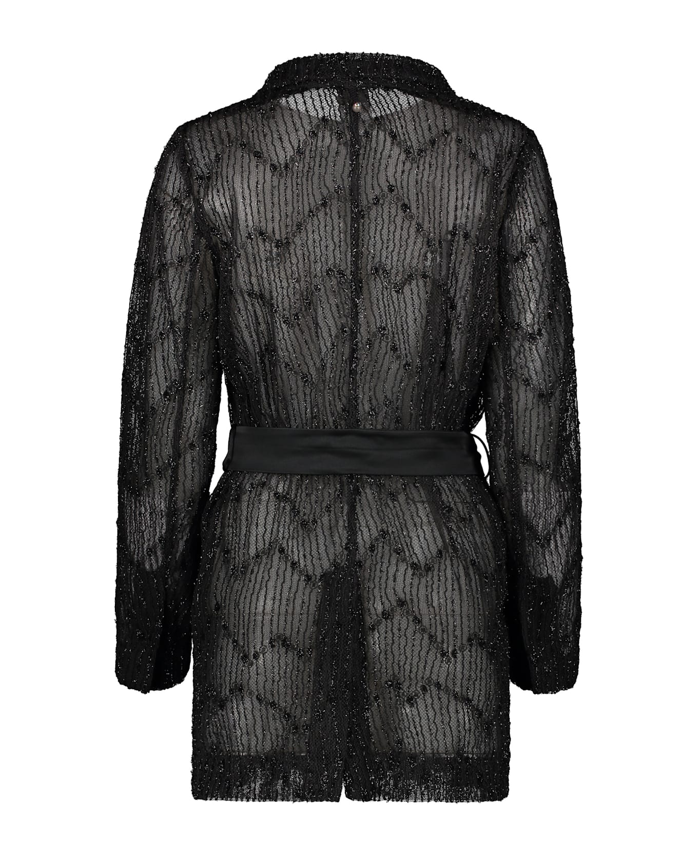 Lorena Antoniazzi Lace Jacket - black