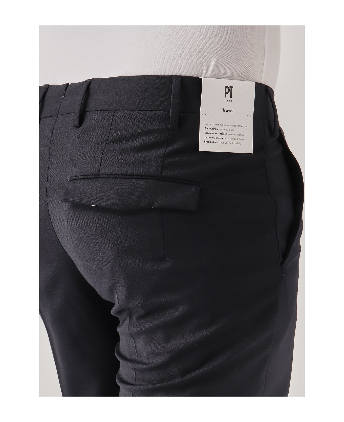 PT Torino Pantalone Uomo Trousers - NAVY