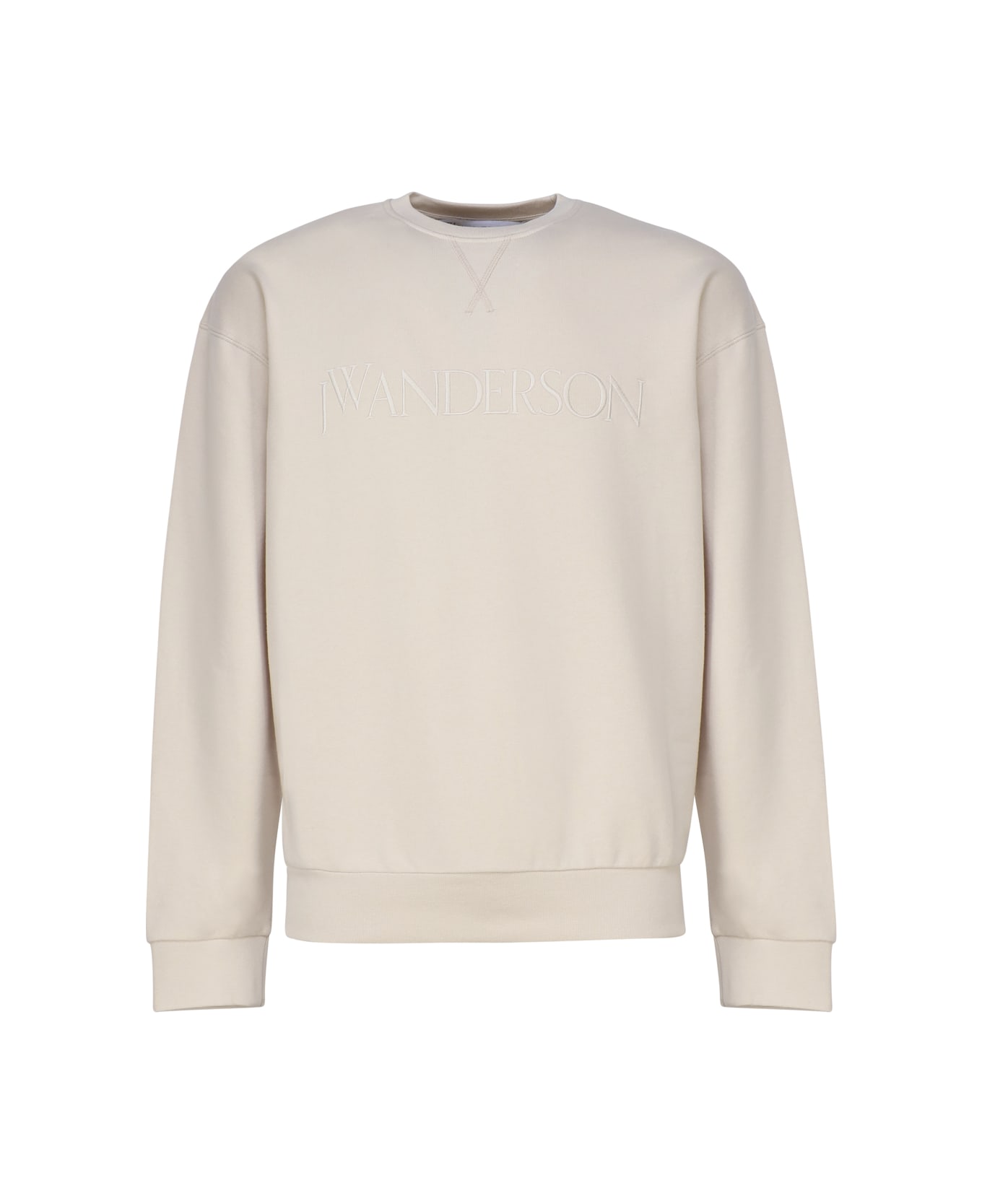 J.W. Anderson Sweatshirt With Embroidery - White