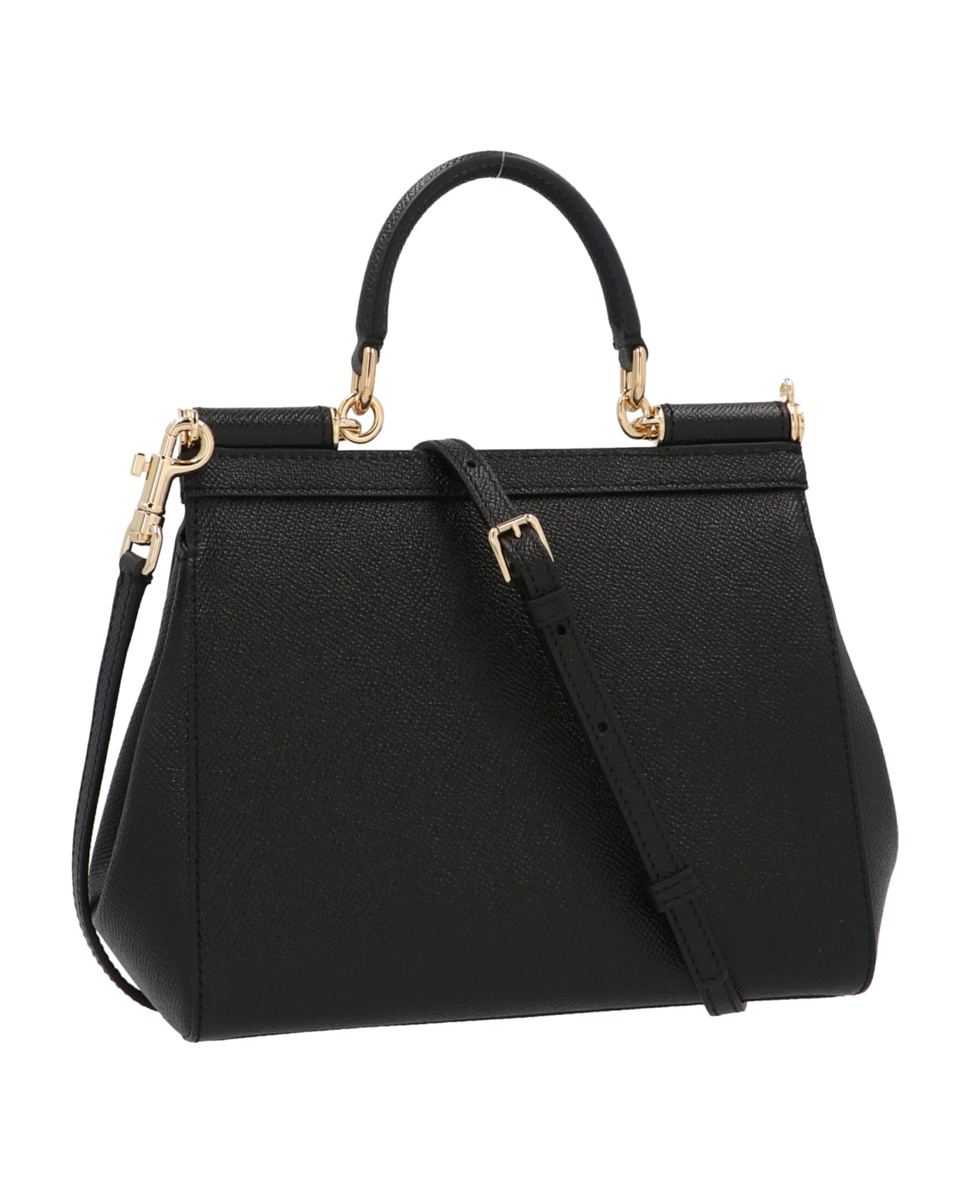 Dolce & Gabbana 'sicily' Mini Handbag - Black  