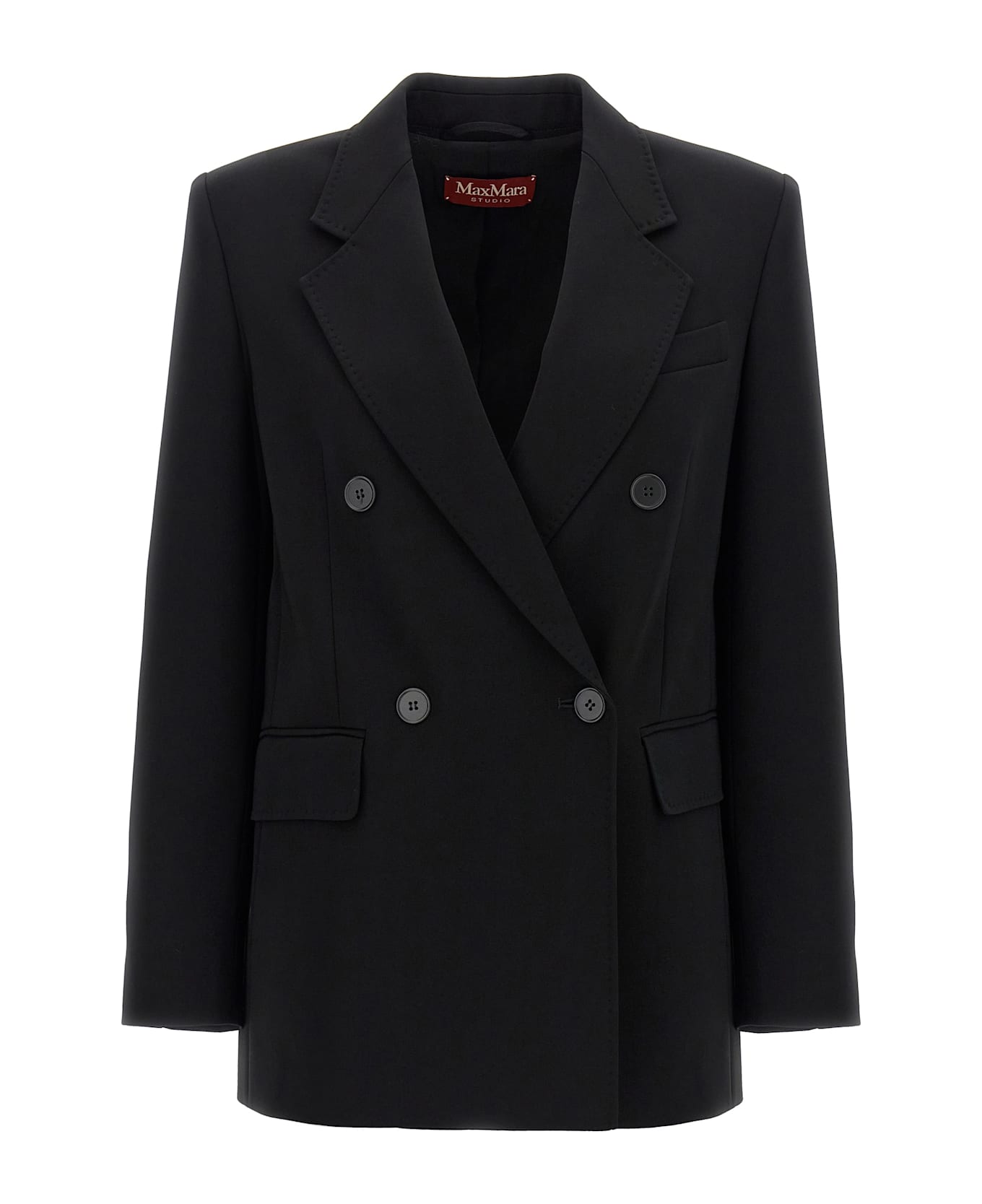 Max Mara Studio 'mirella' Blazer - Black  