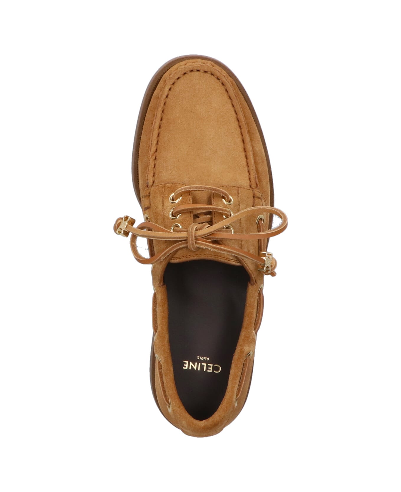 Celine 
bateau
 Loafers - Brown