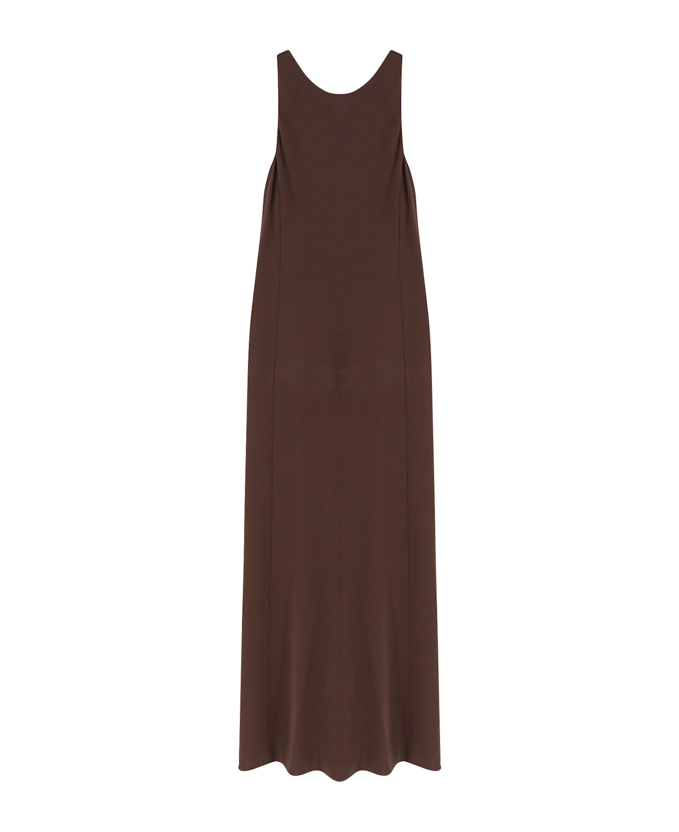 Max Mara Pompei Dress Max Mara - Brown ワンピース＆ドレス
