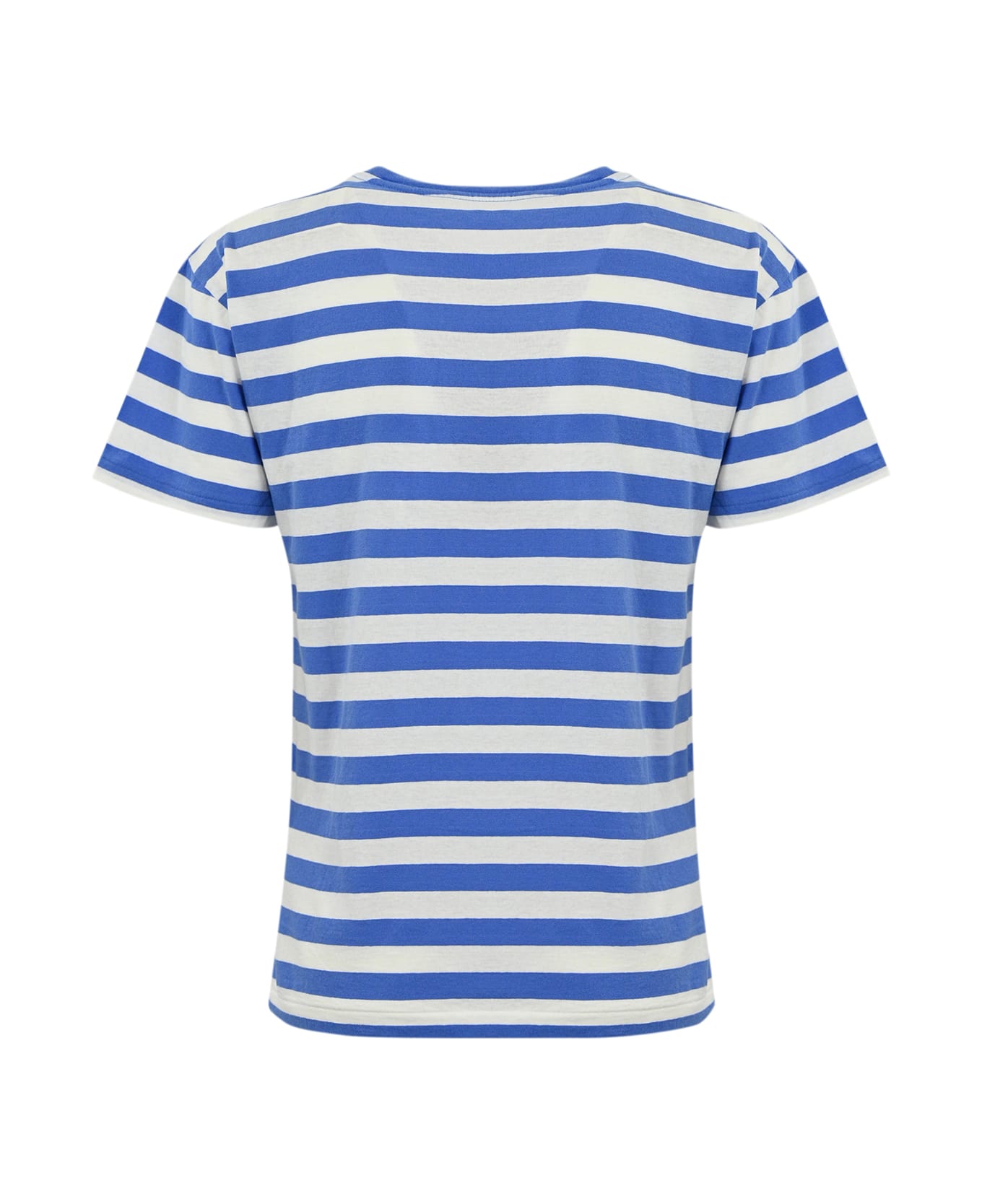 Polo Ralph Lauren T-Shirt - RESORT BLUE/WHITE STRIPE Tシャツ