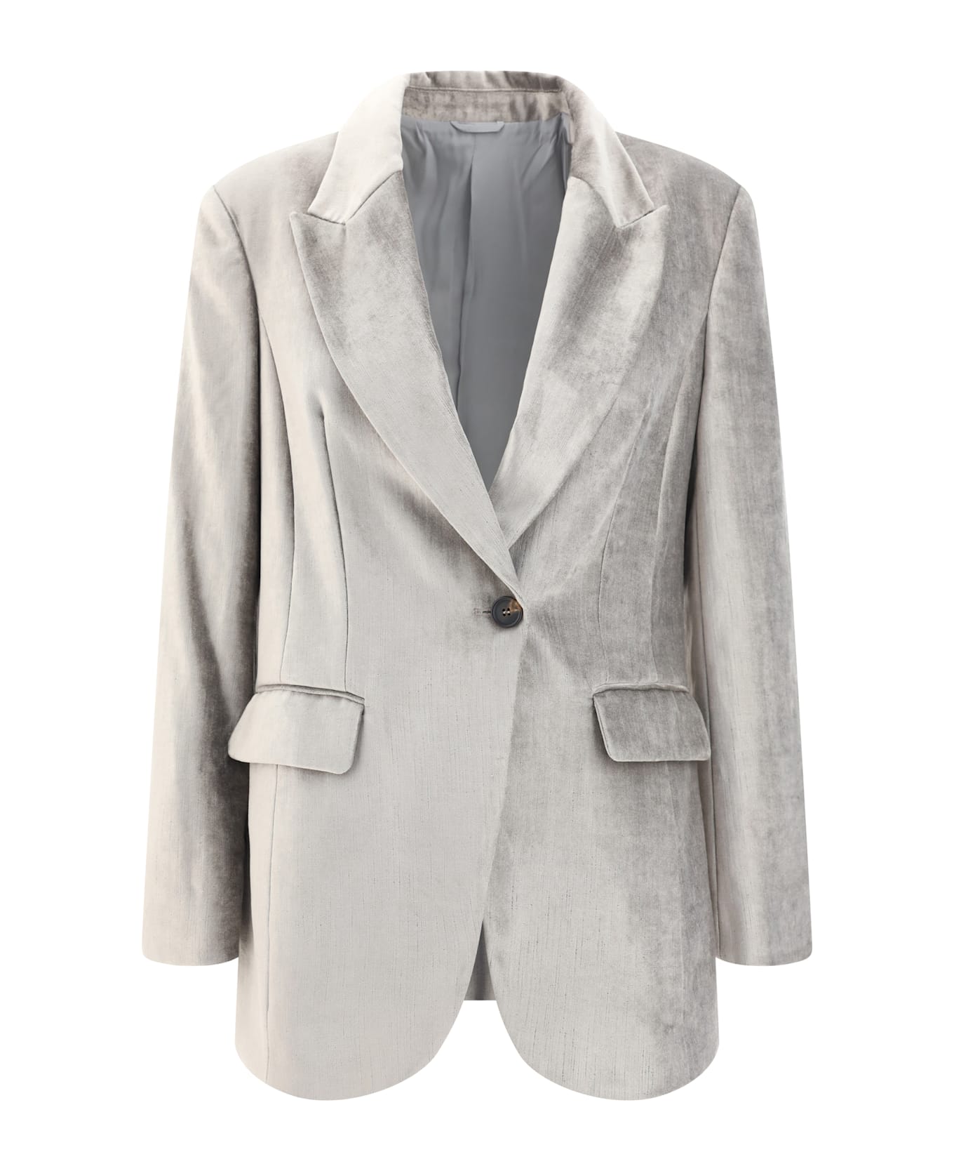 Brunello Cucinelli Blazer Jacket - Acciao