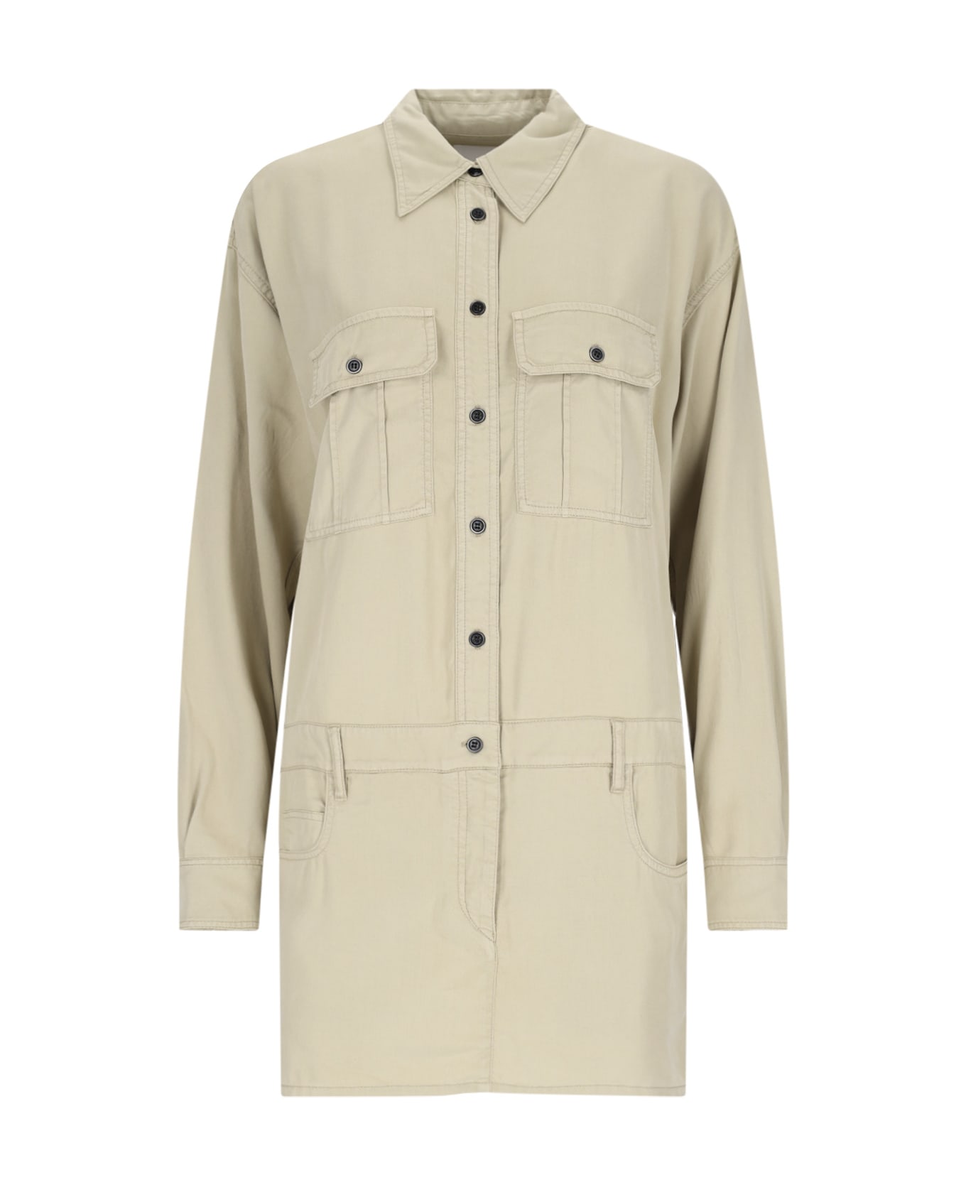 Marant Étoile 
palvina
 Mini Chemisier Dress - Green