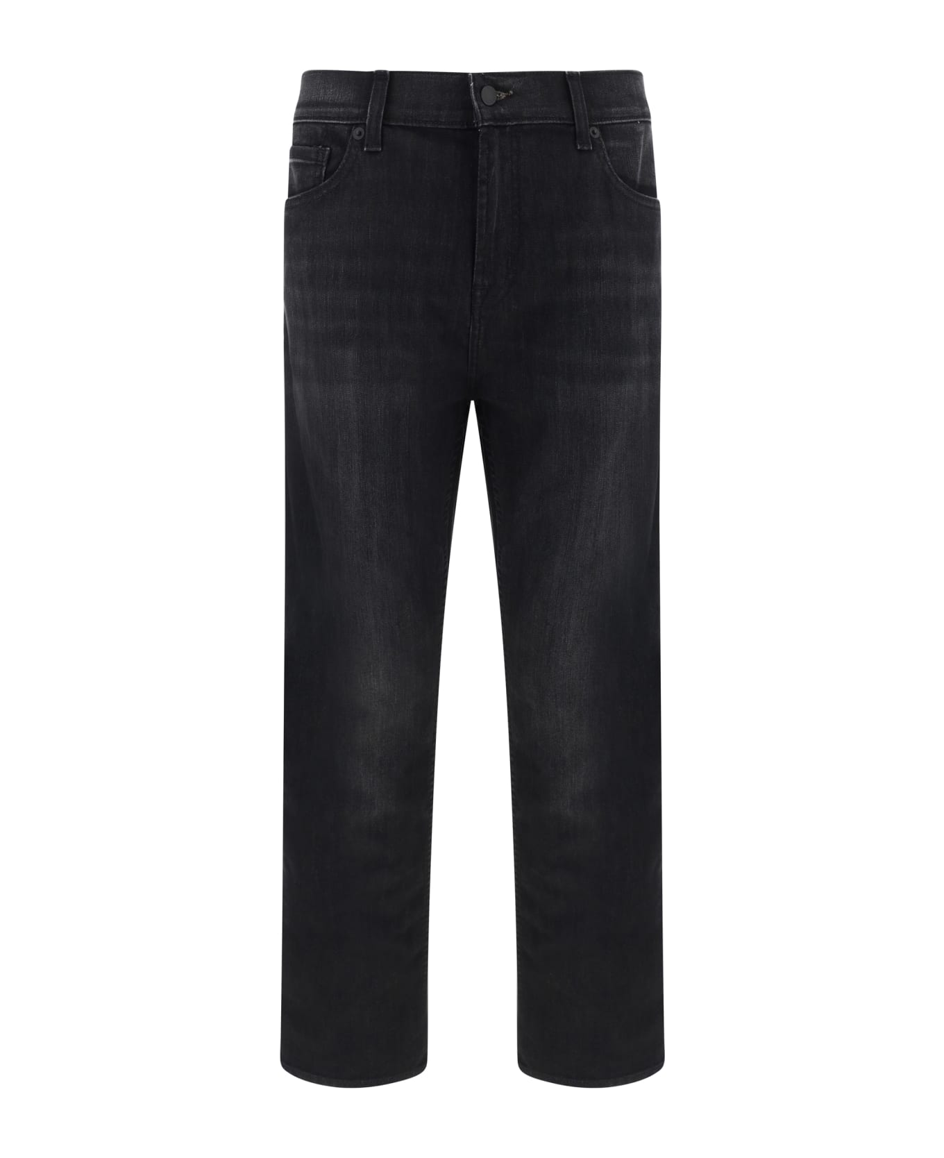 7 For All Mankind Slimmy Blackburn Denim Pants - Black