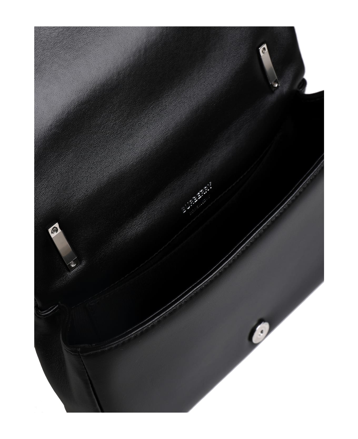Burberry Lola Shoulder Bag In Lambskin - BLACK