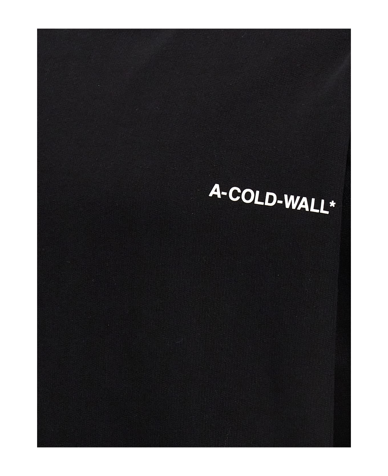 A-COLD-WALL 'essential Small Logo' Hoodie Fleece - BLACK
