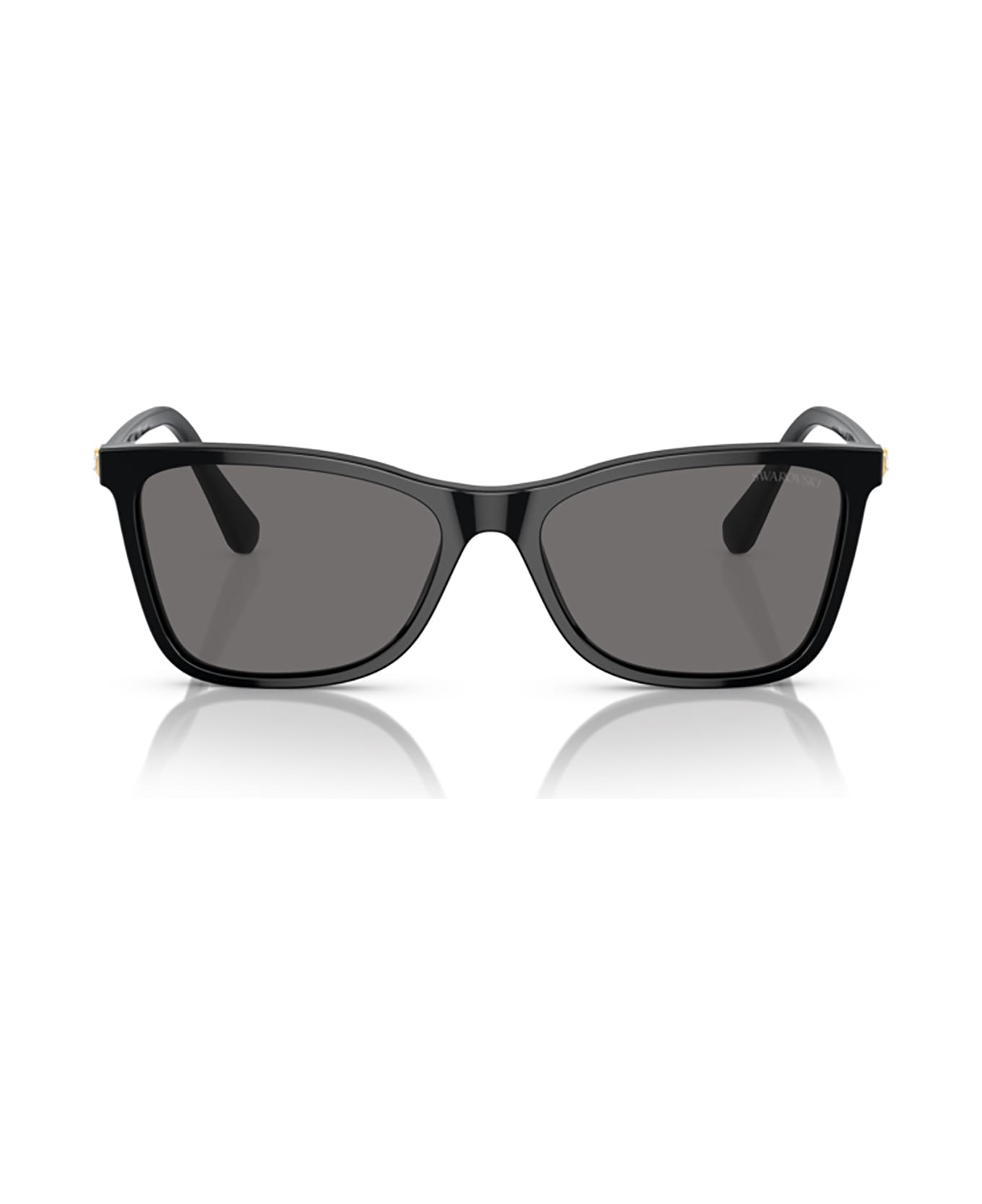 Swarovski Sk6004 Black Sunglasses - Black サングラス