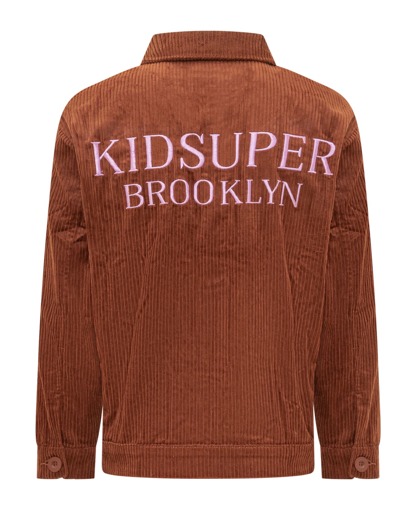 Kidsuper Brown Cord Jacket - BROWN