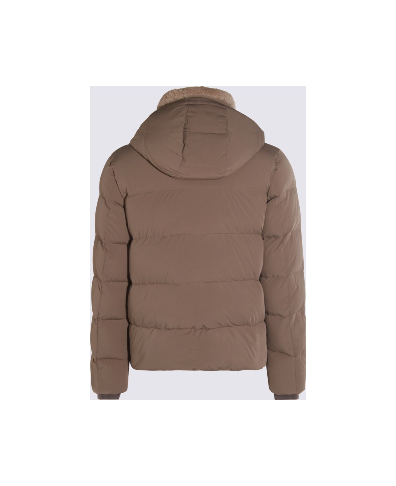Moorer Beige Alarick Down Jacket - NUT