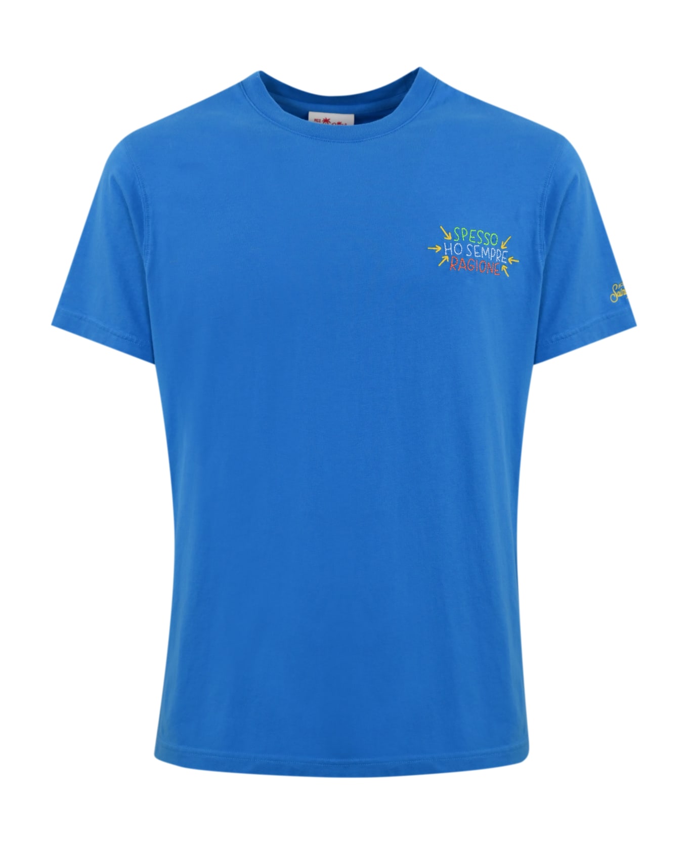 MC2 Saint Barth Special Edition T-shirt Bright Insults - Blu