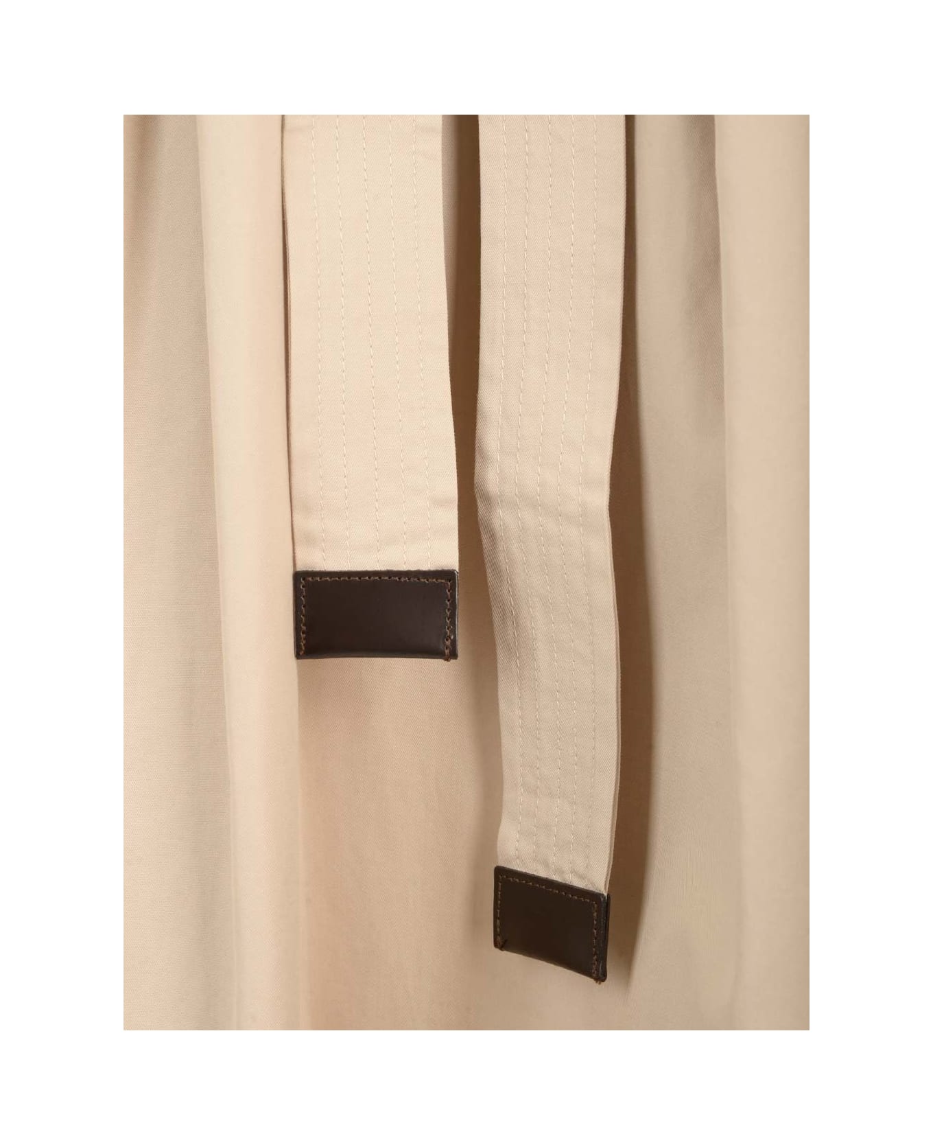 
S Max Mara 
amina
 Sleeveless Midi Dress - BEIGE