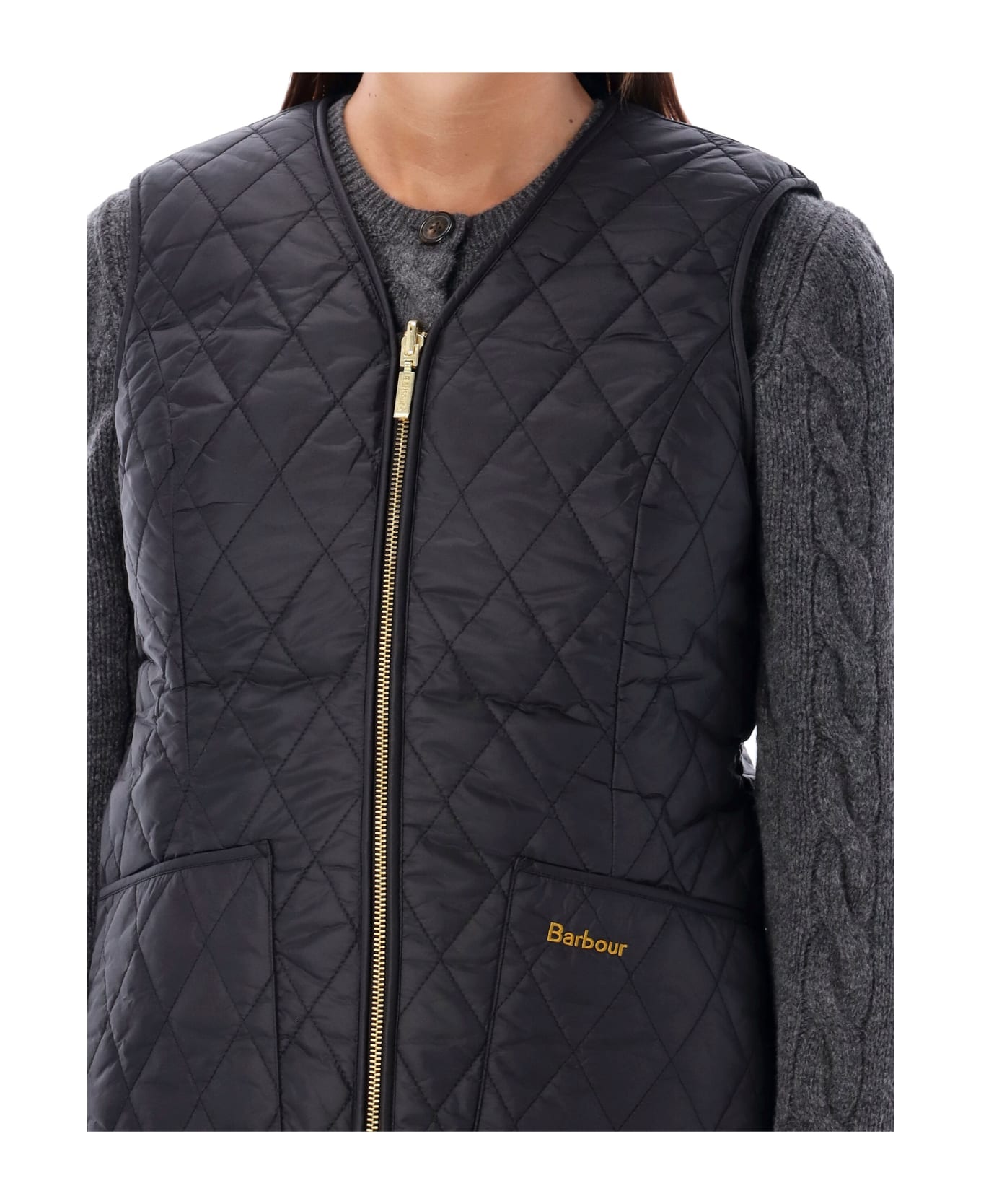 Barbour Markenfield Liner Vest - BLACK