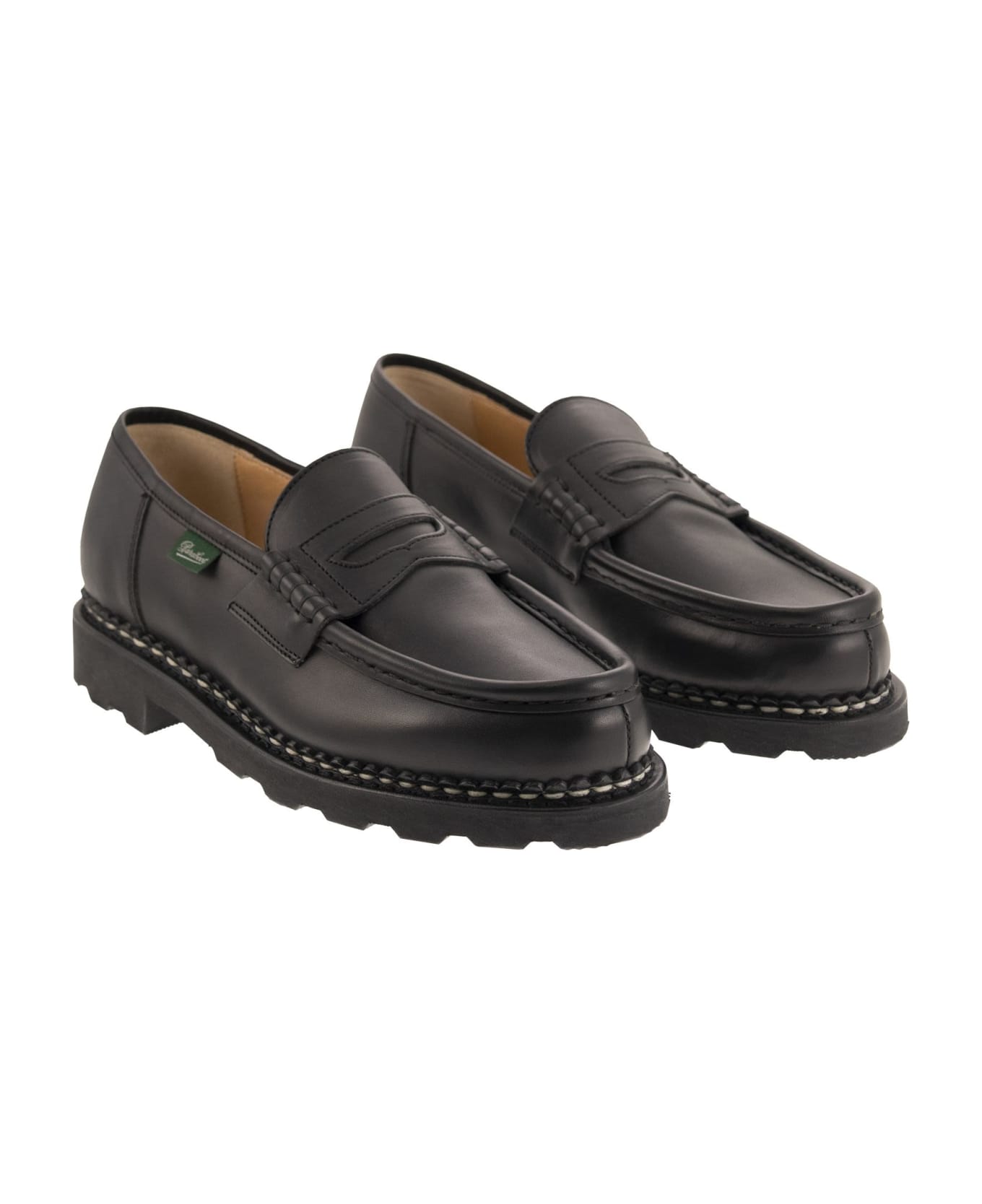 Paraboot Reims - Leather Loafer - Black