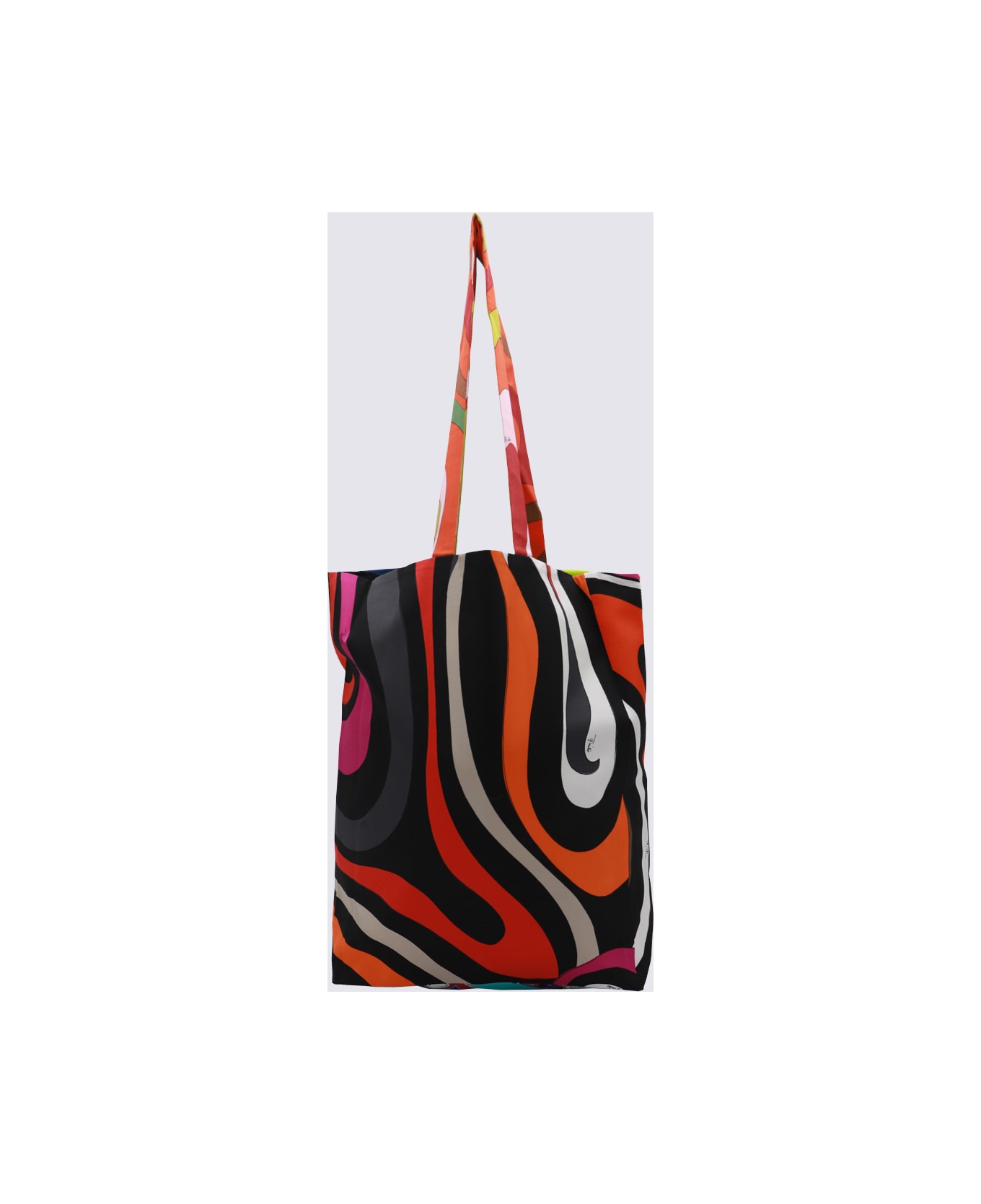Pucci Multicolor Silk Tote Bag - MultiColour