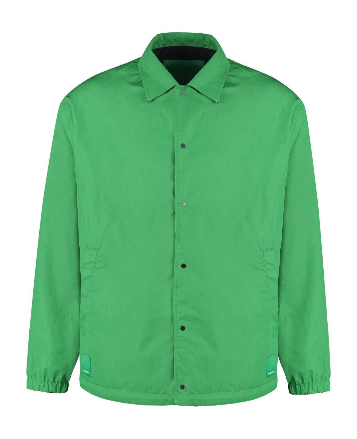 Emporio Armani Sustainability Project - Technical Fabric Shirt - Verde