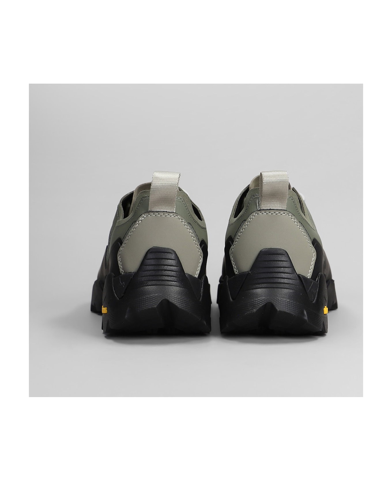 ROA Katharina Light Sneakers In Grey Fabric - grey
