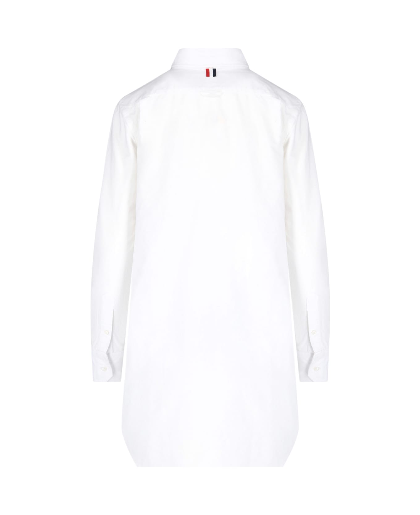 Thom Browne Chemisier Dress - WHITE