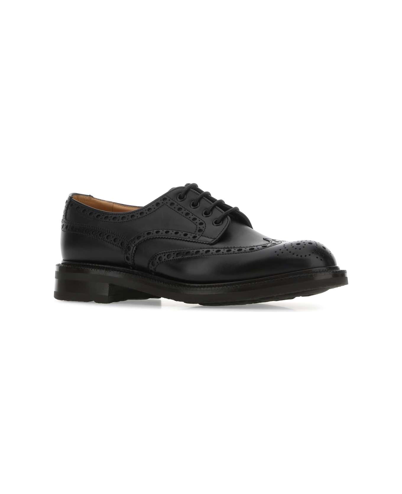 Church's Black Leather Horsham Lace-up Shoes - F0AAB