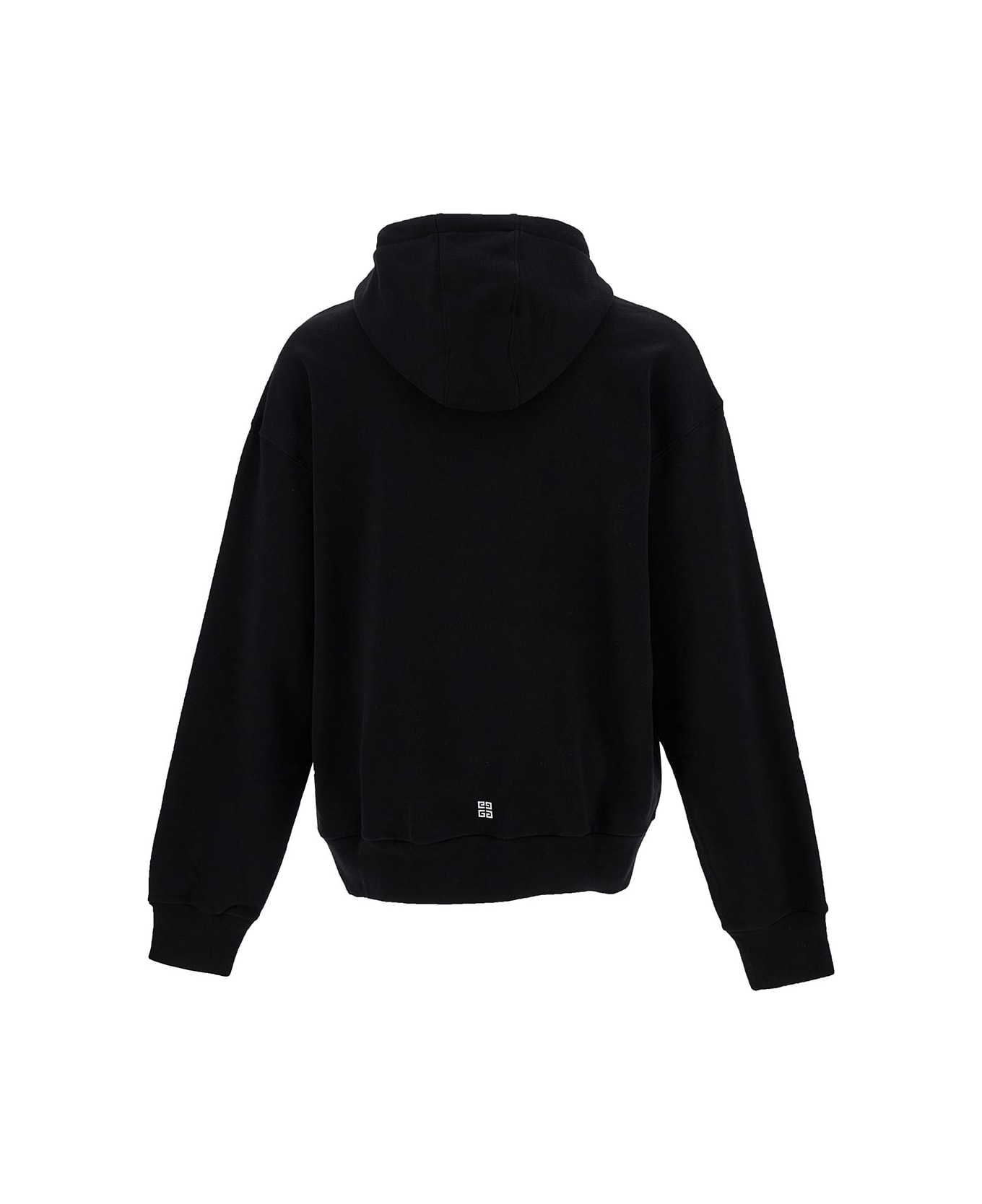 Givenchy Hoodie With Logo And Lighting Motif - BLACK
