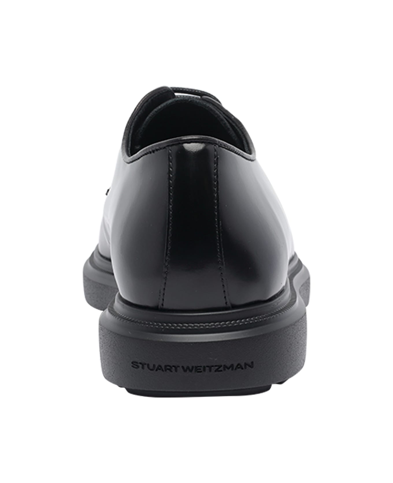 Stuart Weitzman Benson Laced Up Shoes - Black