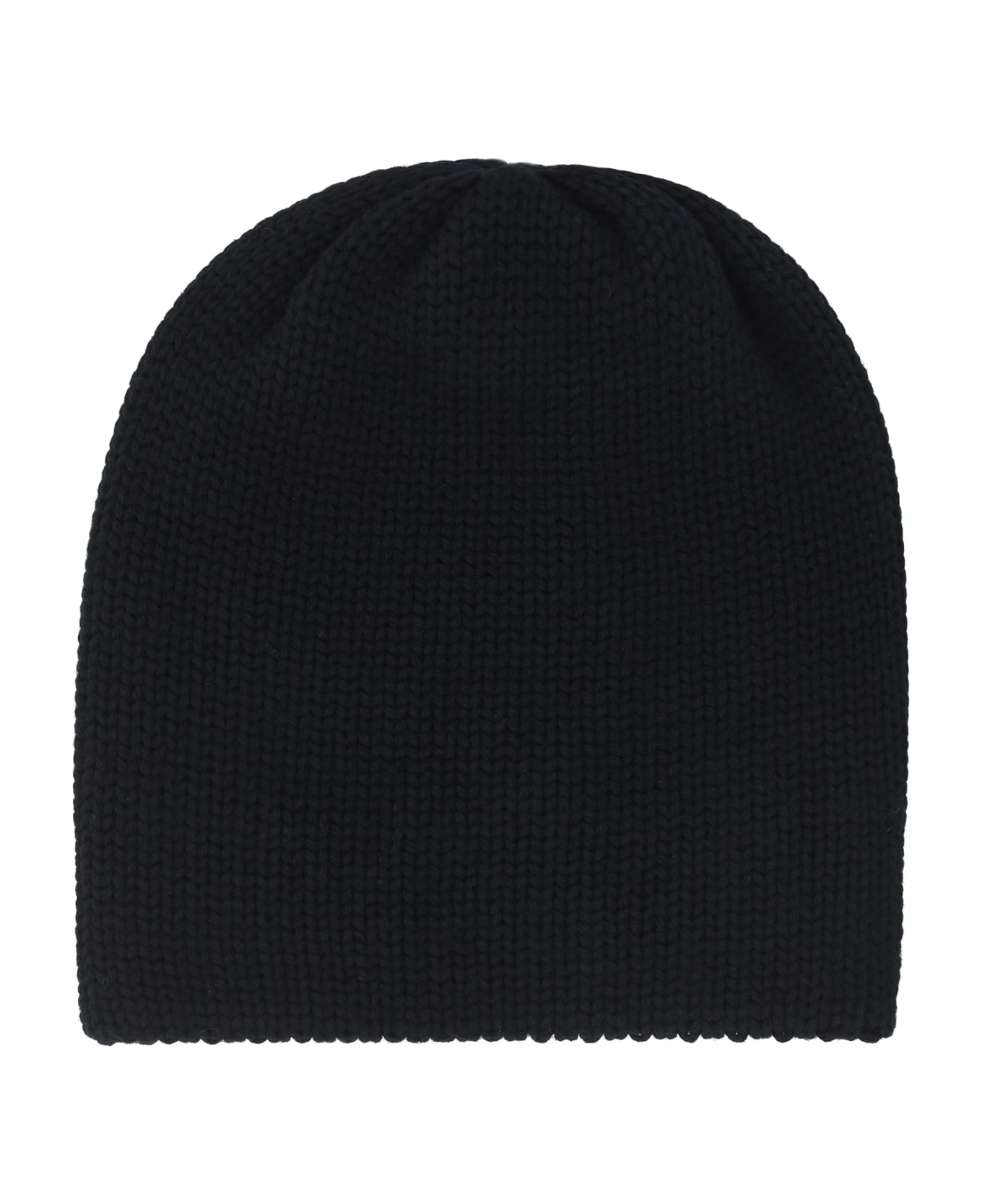 Moncler Grenoble Beanie Tricot Hat - Black
