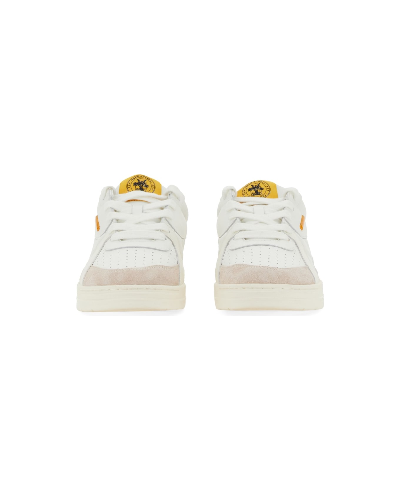Palm Angels University Sneakers - WHITE