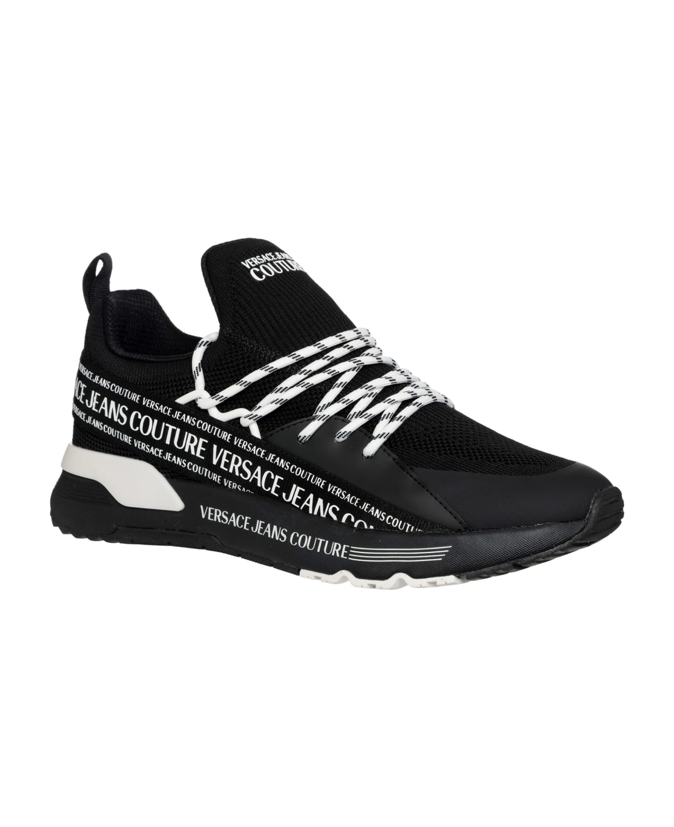 Versace Jeans Couture Dynamic Couture Sneakers - BLACK