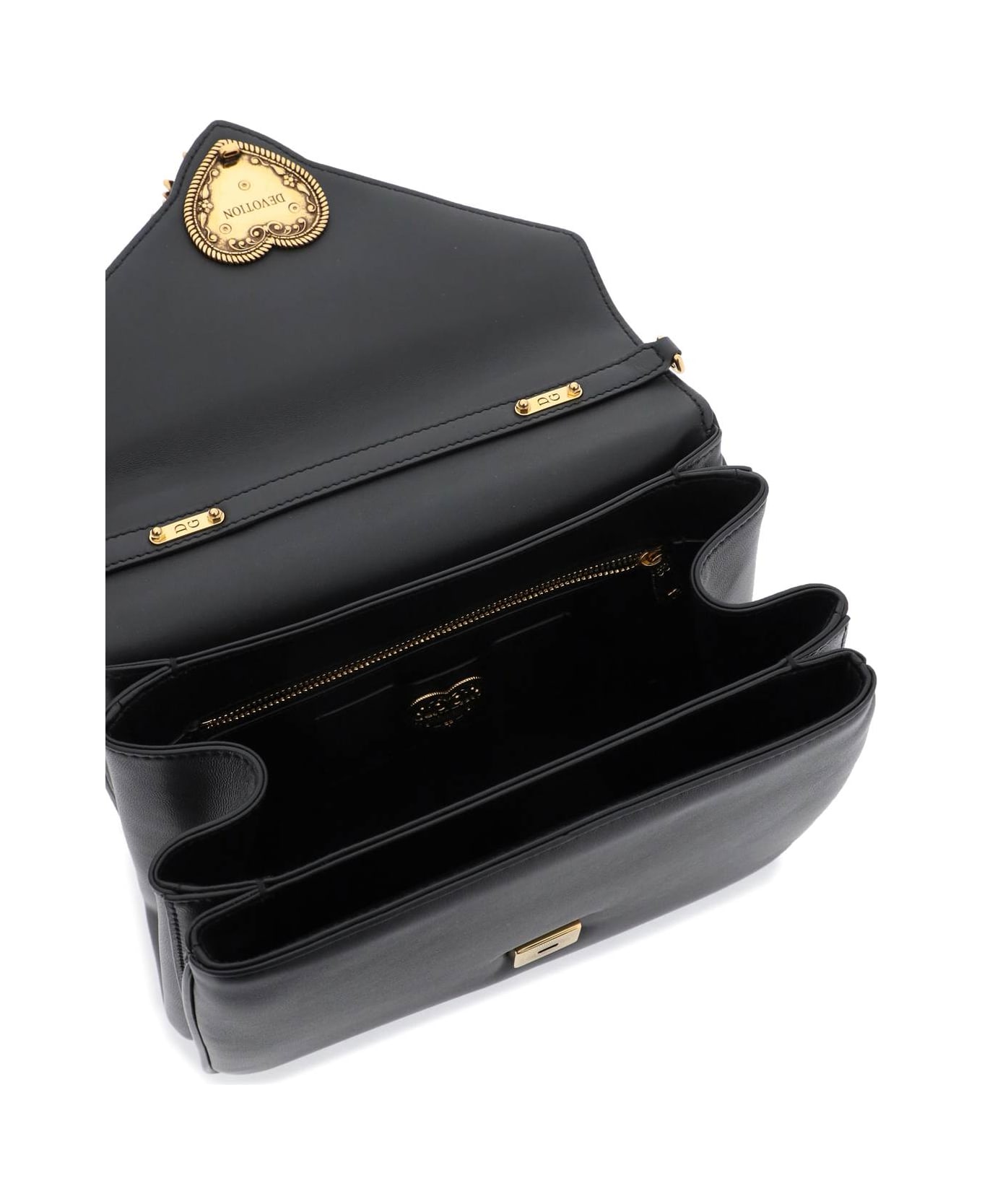 Dolce & Gabbana Devotion Handbag - NERO (Black) トートバッグ