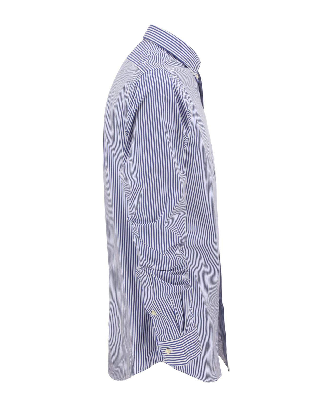 Ralph Lauren Pinstripe Shirt - Blue/white