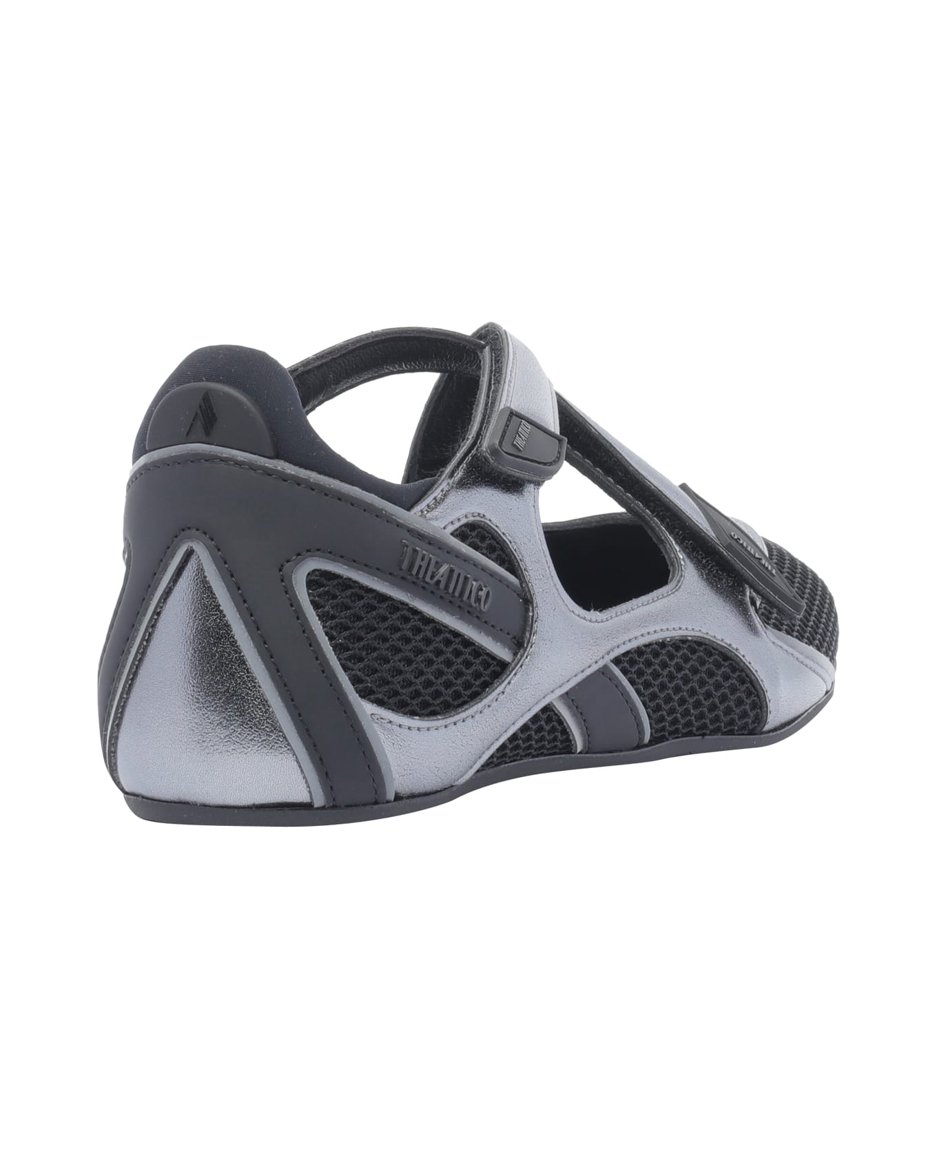 The Attico Nomad Flat Ballets - Black