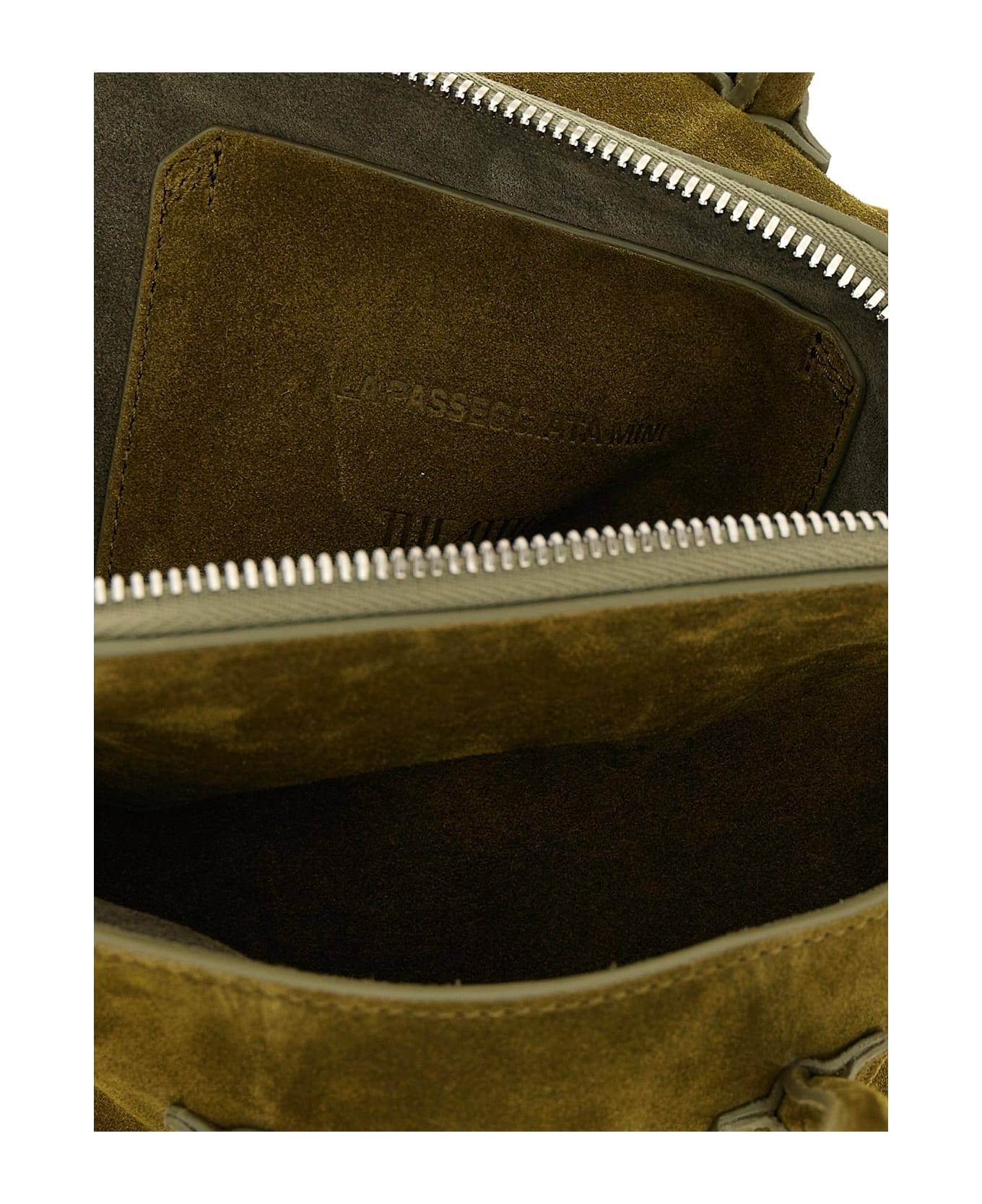 The Attico 
la Passeggiata Mini
 Handbag - Green