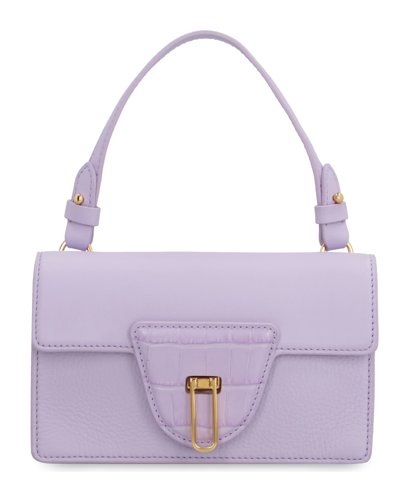 Coccinelle Nico Leather Handbag - Lilac